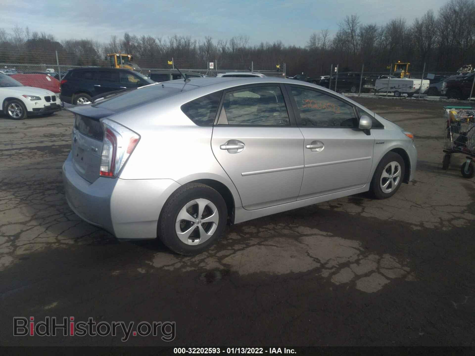 2012 TOYOTA PRIUS - VIN: JTDKN3DU5C5510876 - Фото 4