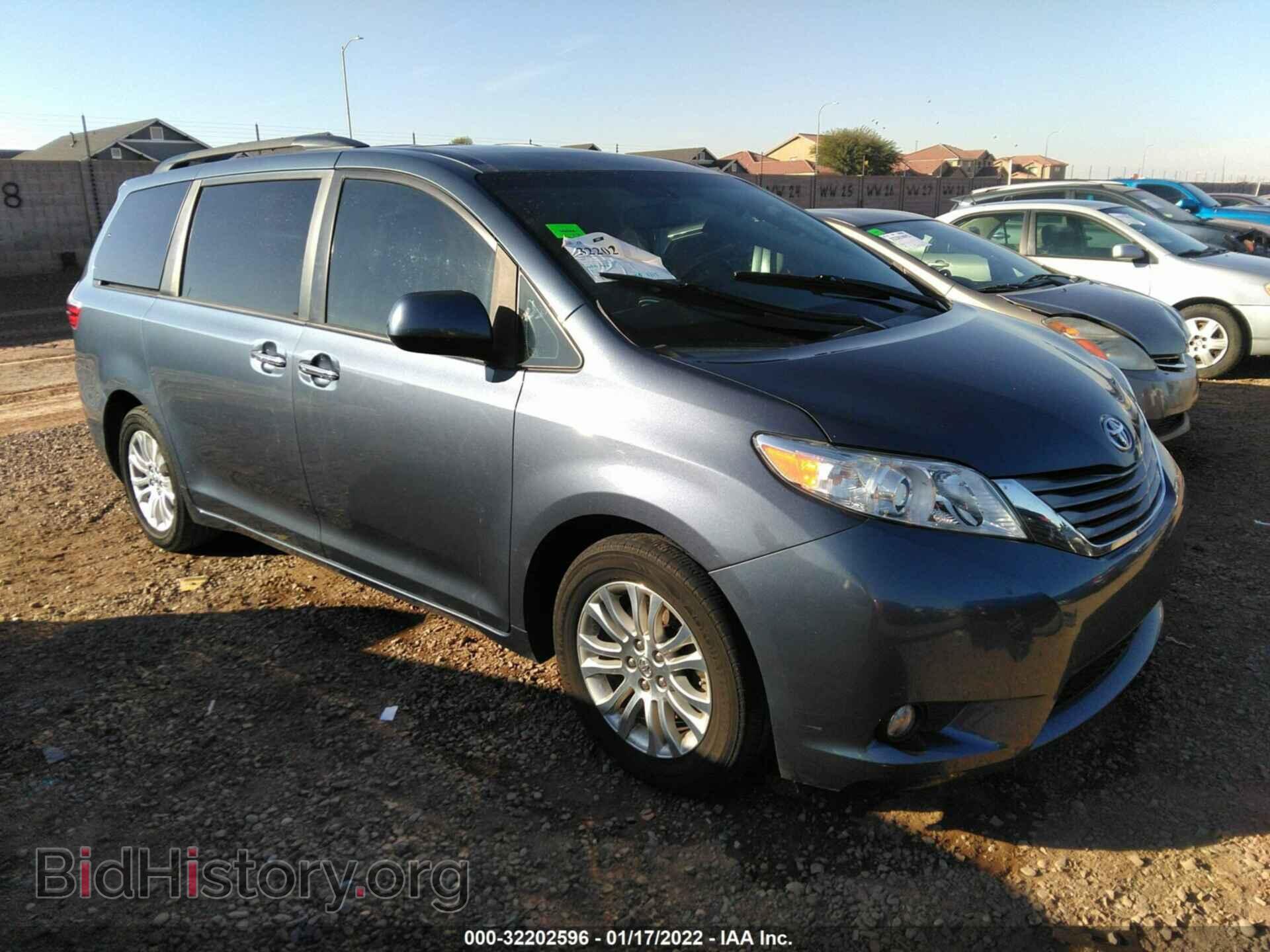 Фотография 5TDYK3DC2FS655706 - TOYOTA SIENNA 2015
