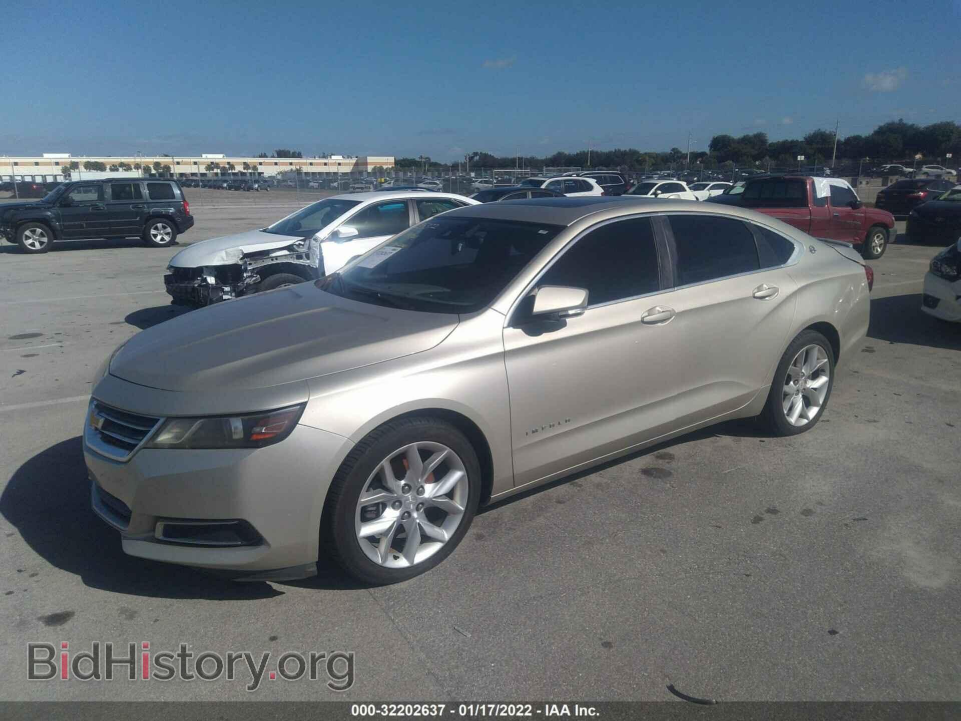 2014 CHEVROLET IMPALA - VIN: 2G1125S30E9114721 - Фото 2