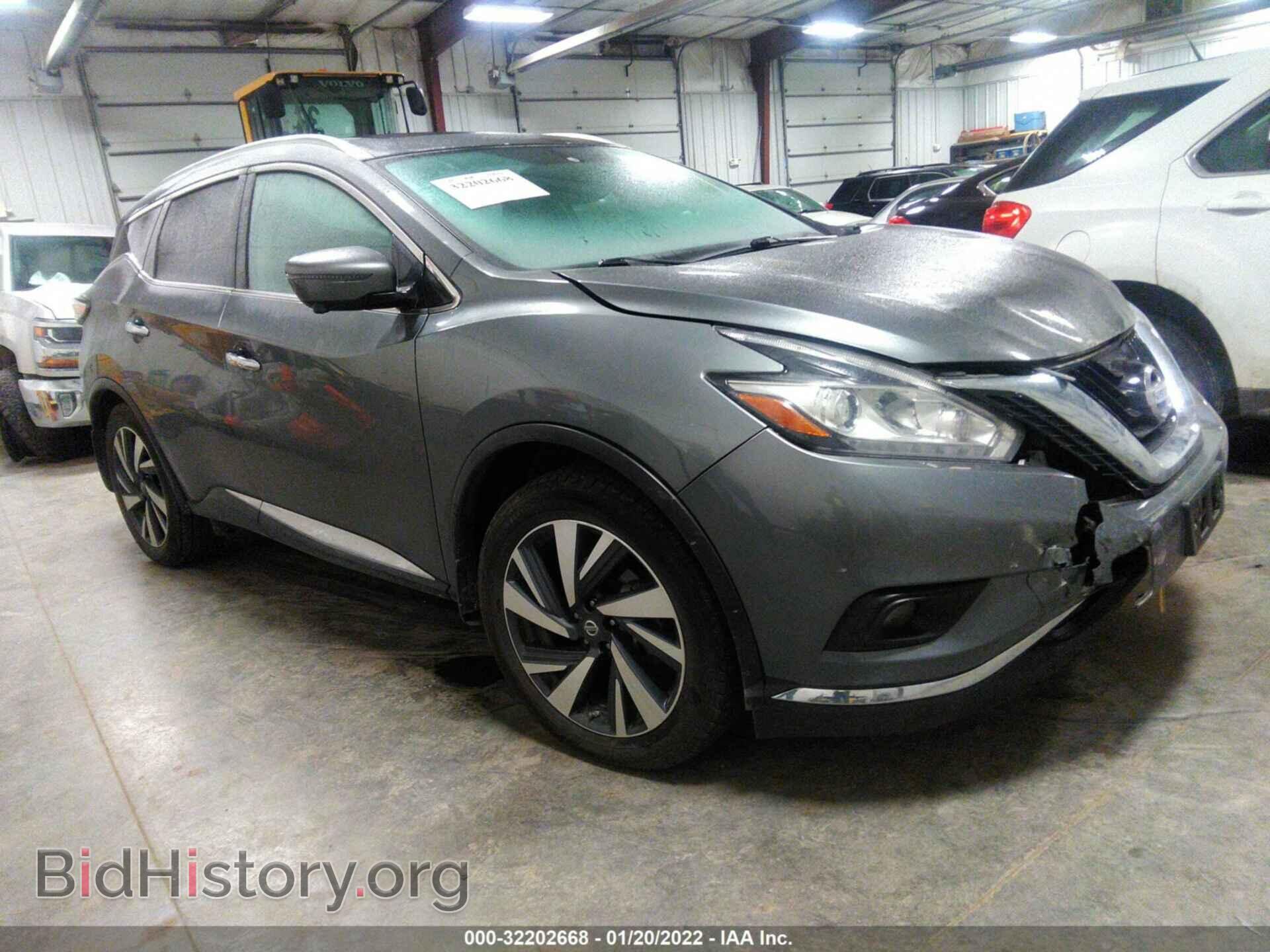 Photo 5N1AZ2MH9JN196087 - NISSAN MURANO 2018