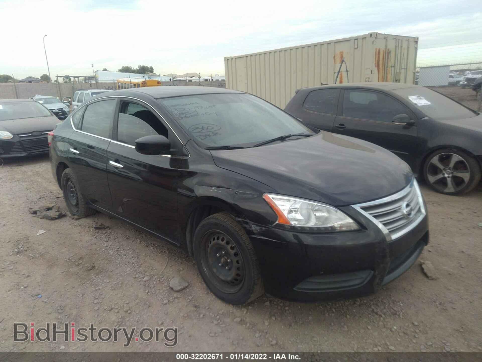 Фотография 3N1AB7AP2DL724738 - NISSAN SENTRA 2013