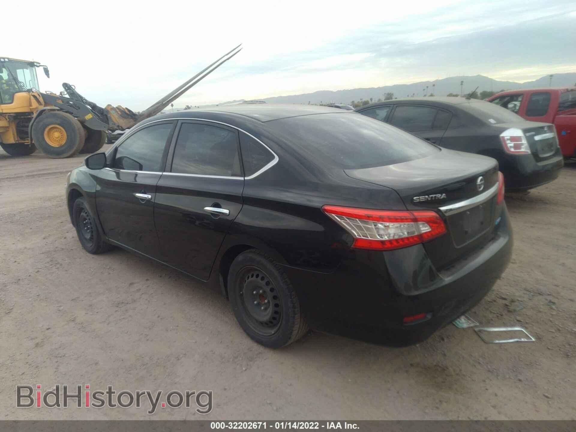 2013 NISSAN SENTRA - VIN: 3N1AB7AP2DL724738 - Фото 3