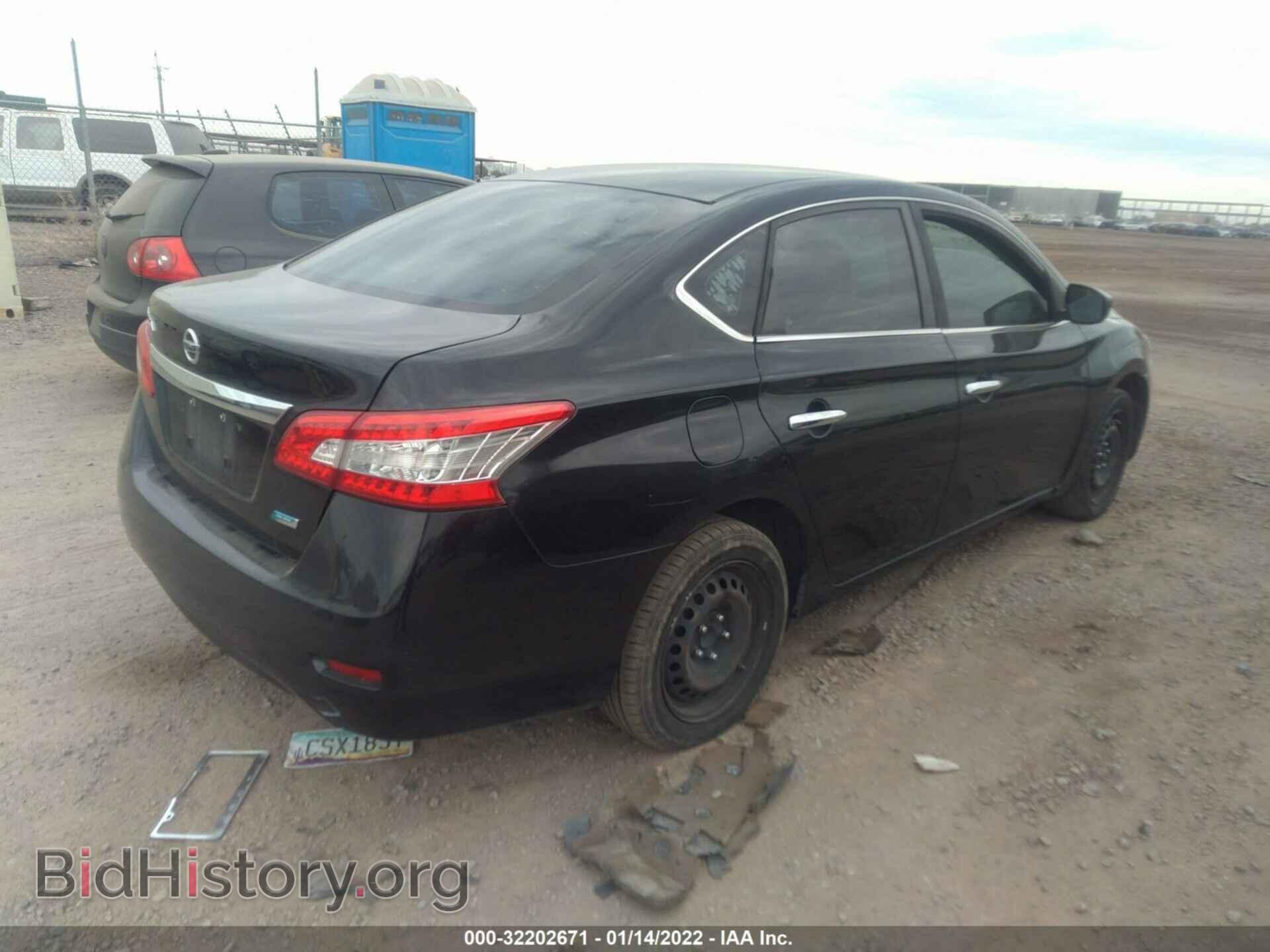 2013 NISSAN SENTRA - VIN: 3N1AB7AP2DL724738 - Фото 4