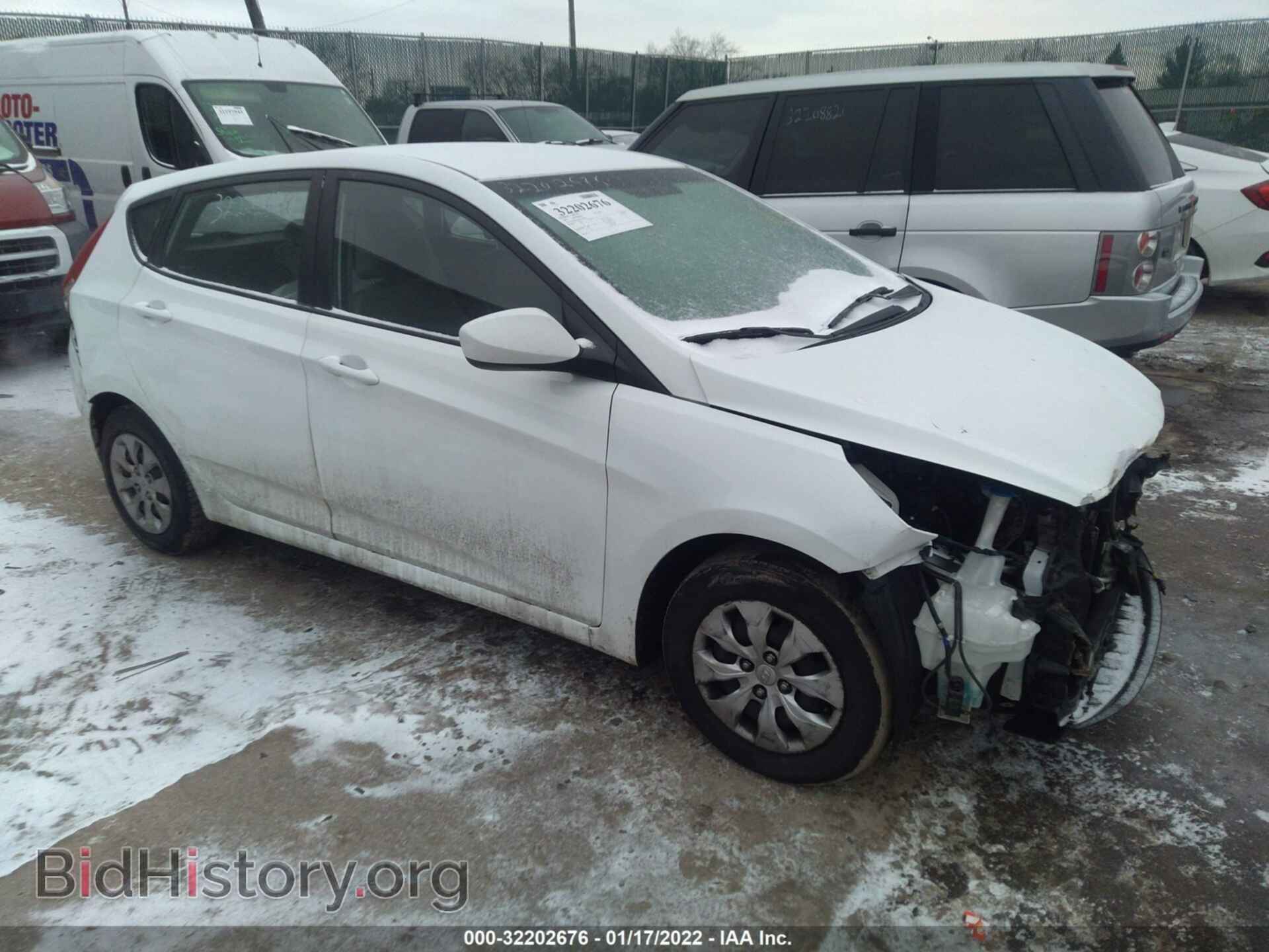 Фотография KMHCT5AE9HU319764 - HYUNDAI ACCENT 2017