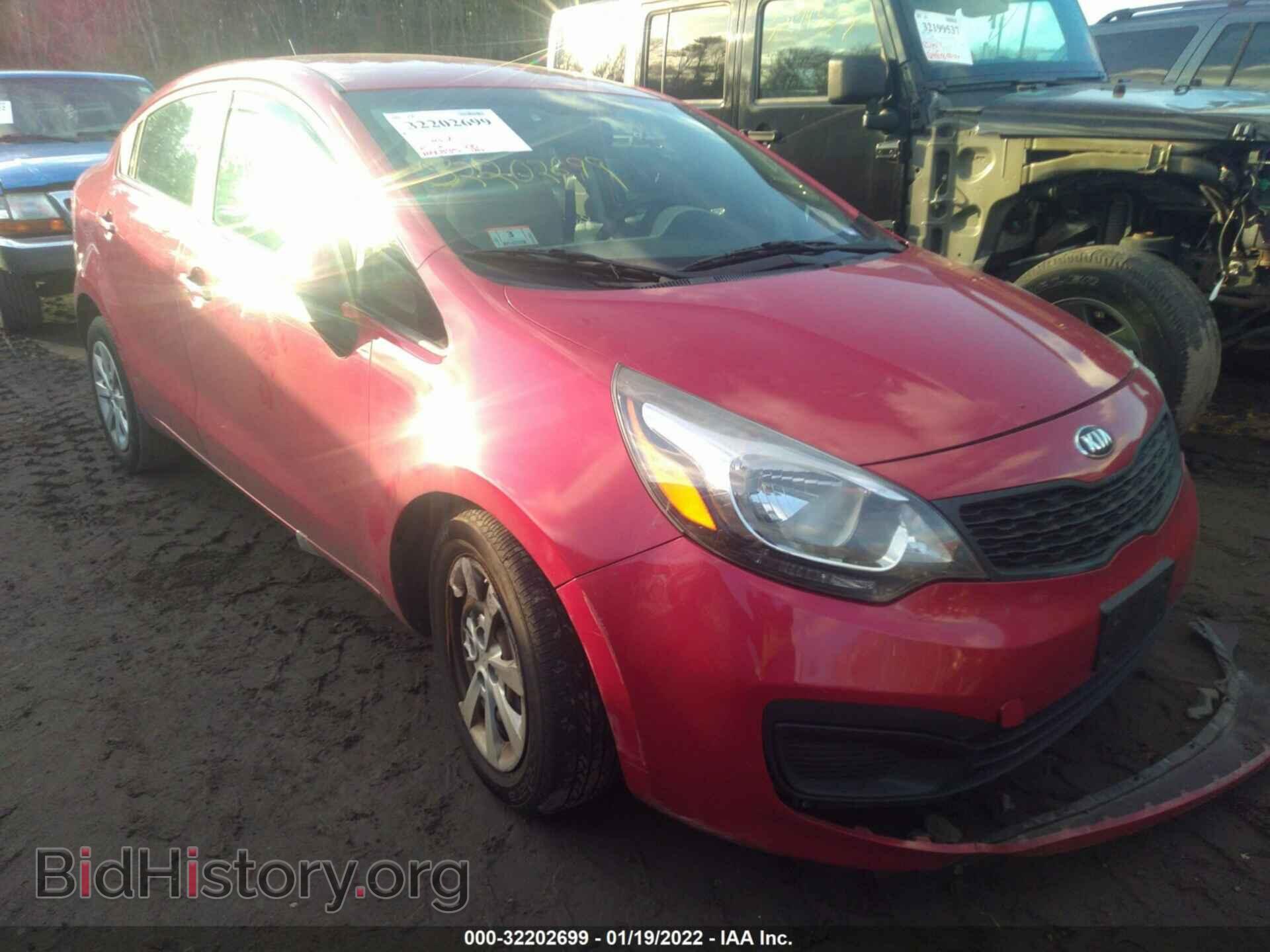 Фотография KNADM4A33D6257479 - KIA RIO 2013