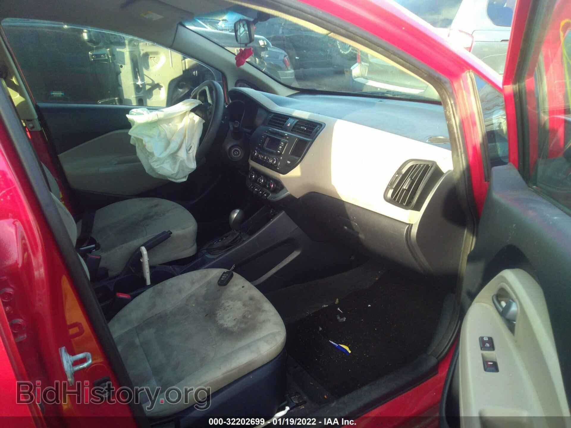 2013 KIA RIO - VIN: KNADM4A33D6257479 - Фото 5
