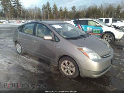 2007 Toyota PRIUS, светло-коричневый — VIN JTDKB20U277621372, IAAI