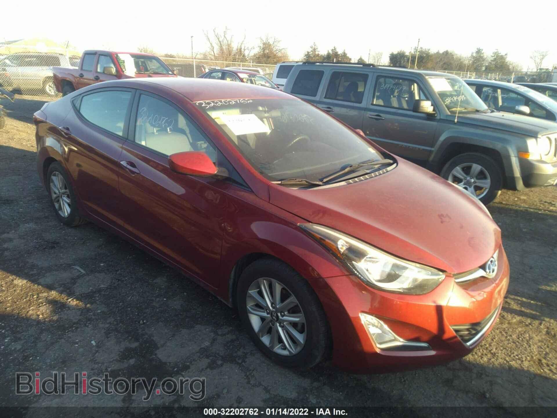 Photo 5NPDH4AE6FH602456 - HYUNDAI ELANTRA 2015