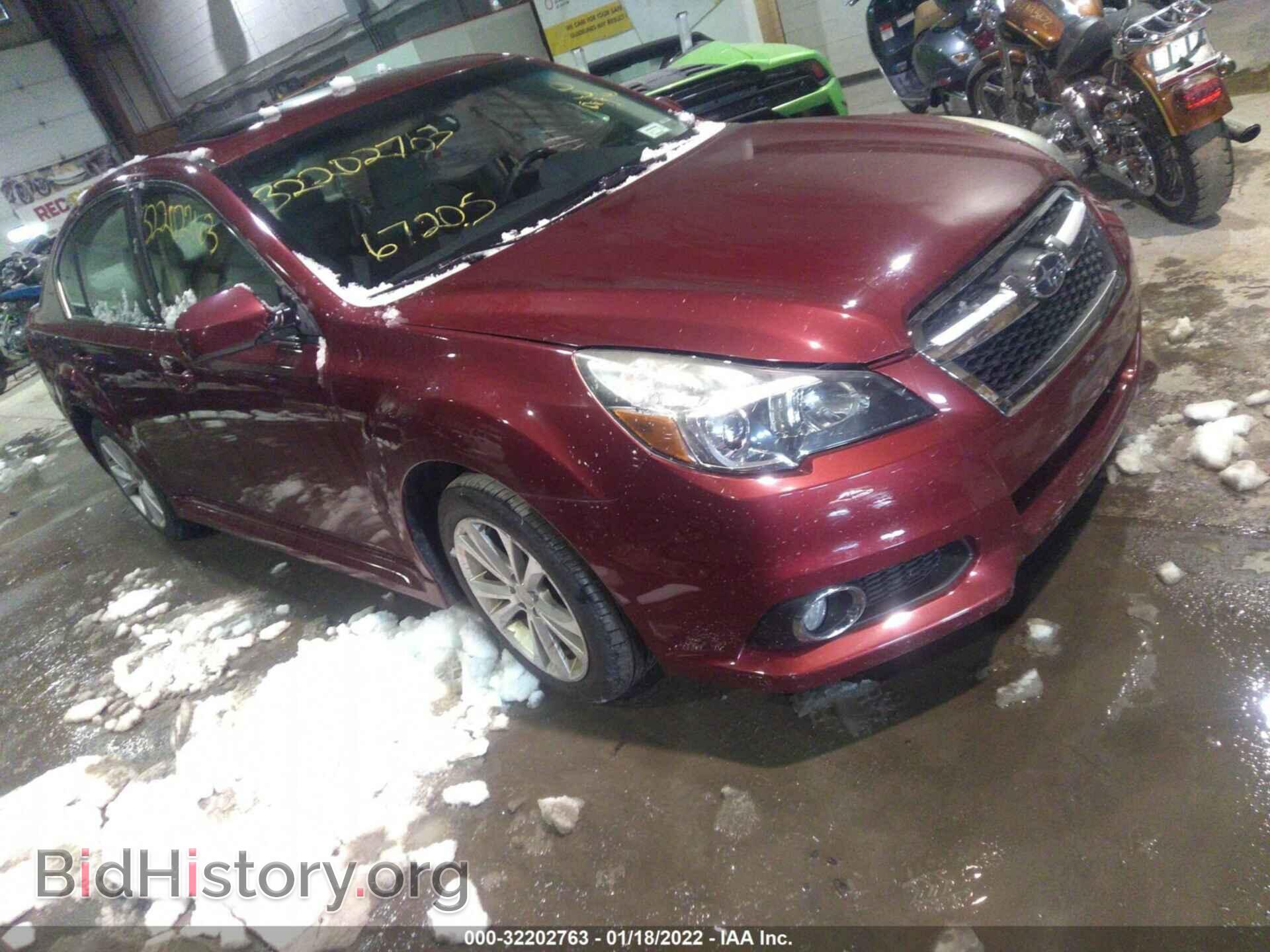 Фотография 4S3BMBG68D3019287 - SUBARU LEGACY 2013