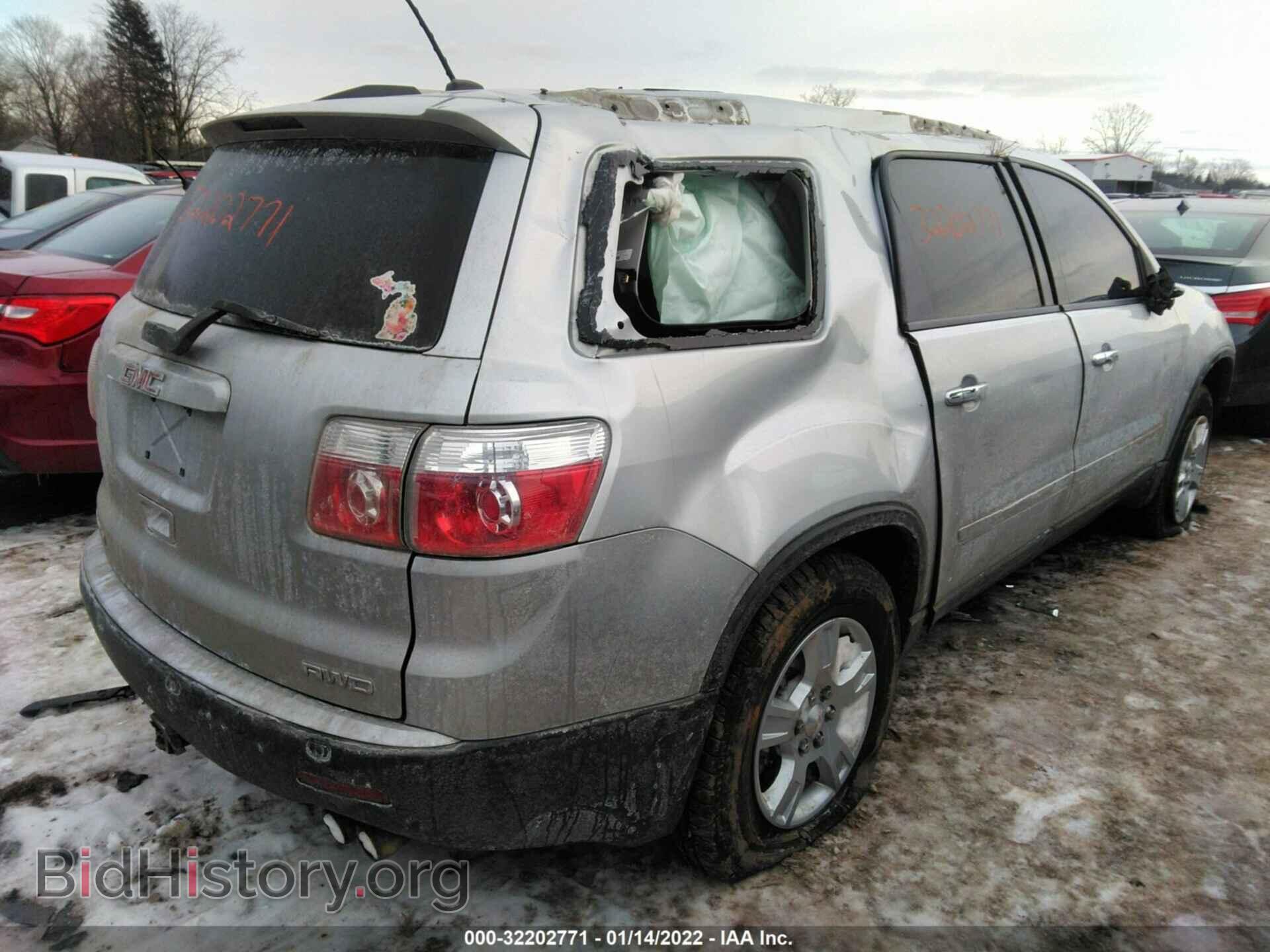 2010 GMC ACADIA - VIN: 1GKLVLED1AJ226964 - Фото 4