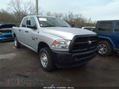 2017 RAM 2500 Tradesman, серебристый — VIN 3C6UR4CJ3HG536636, IAAI