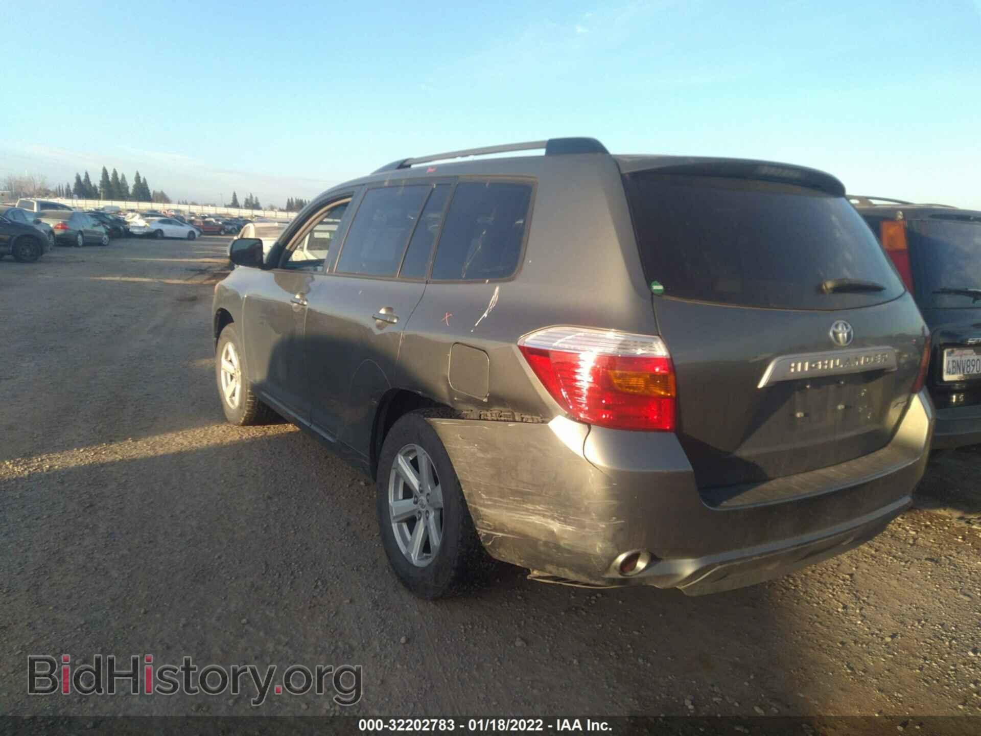 2010 TOYOTA HIGHLANDER - VIN: 5TDBK3EH6AS002515 - Фото 3