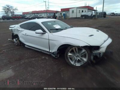 2020 Ford MUSTANG ECOBOOST, white — VIN 1FA6P8TH0L5174797, IAAI