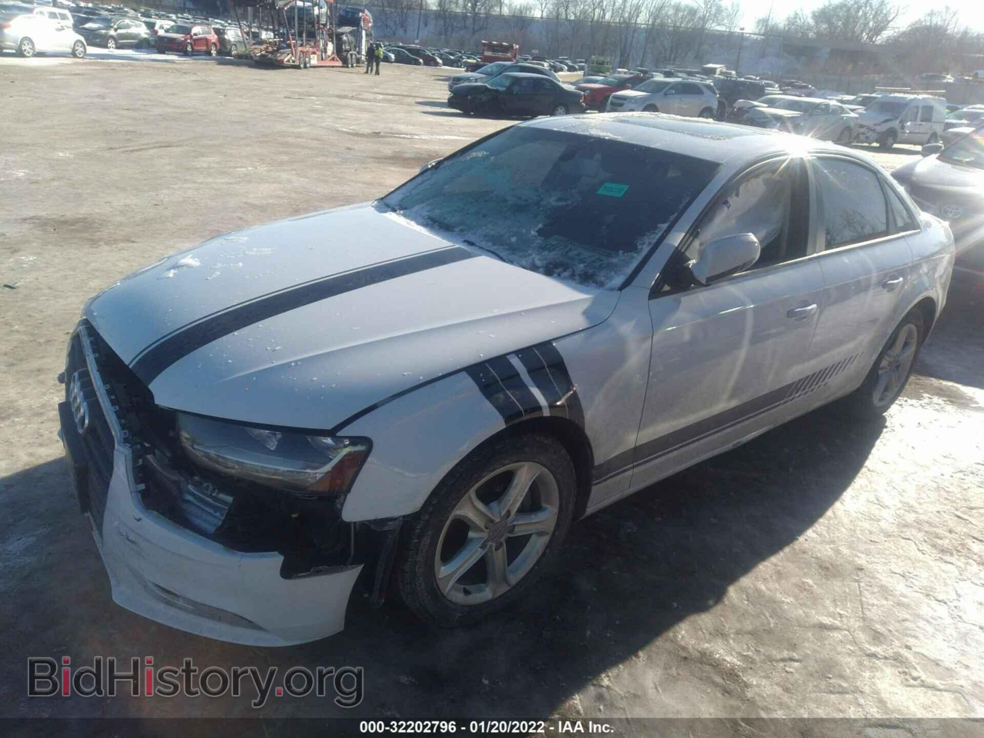 2013 AUDI A4 - VIN: WAUBFAFL2DN041508 - Фото 2