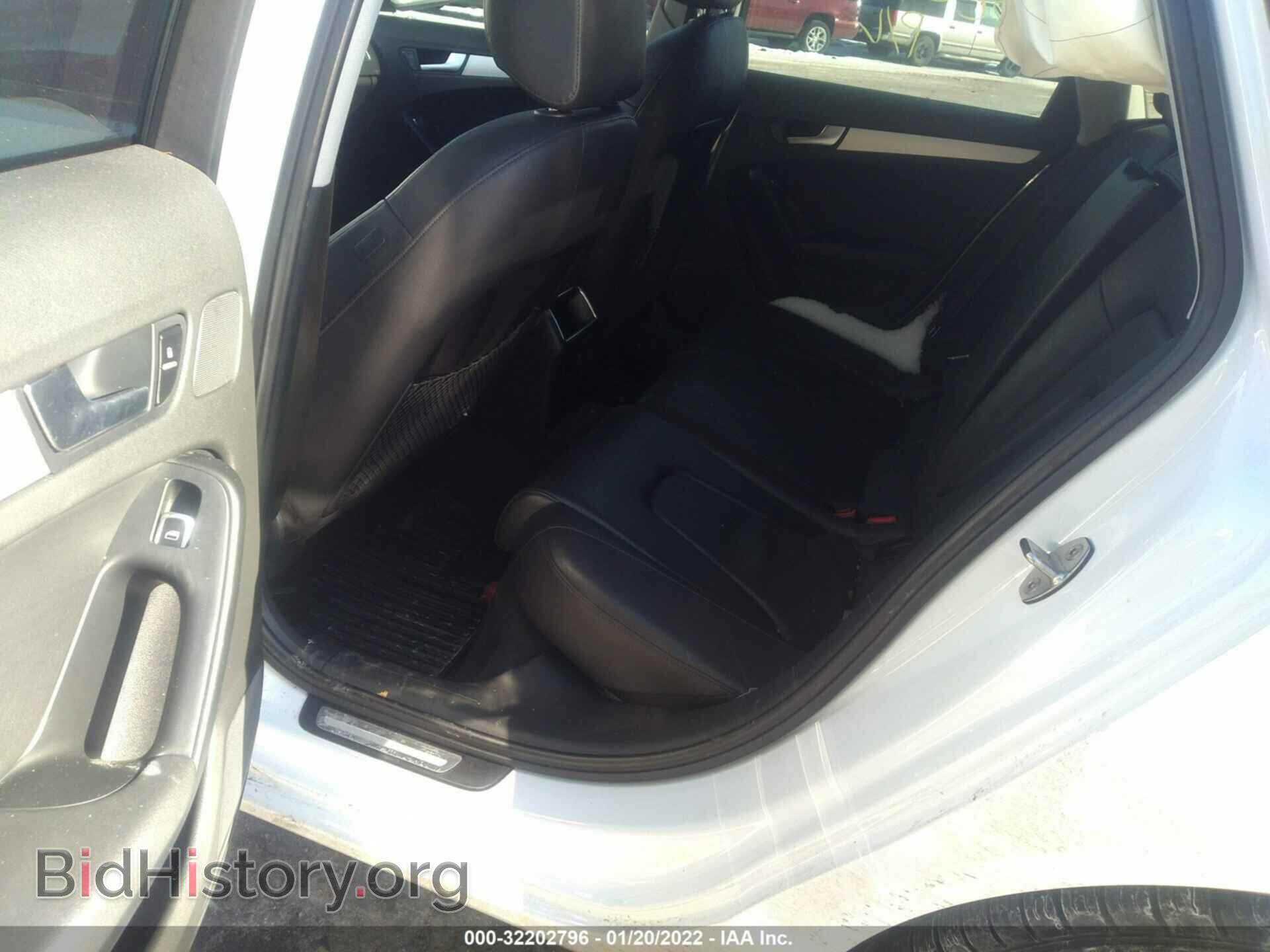 2013 AUDI A4 - VIN: WAUBFAFL2DN041508 - Фото 8