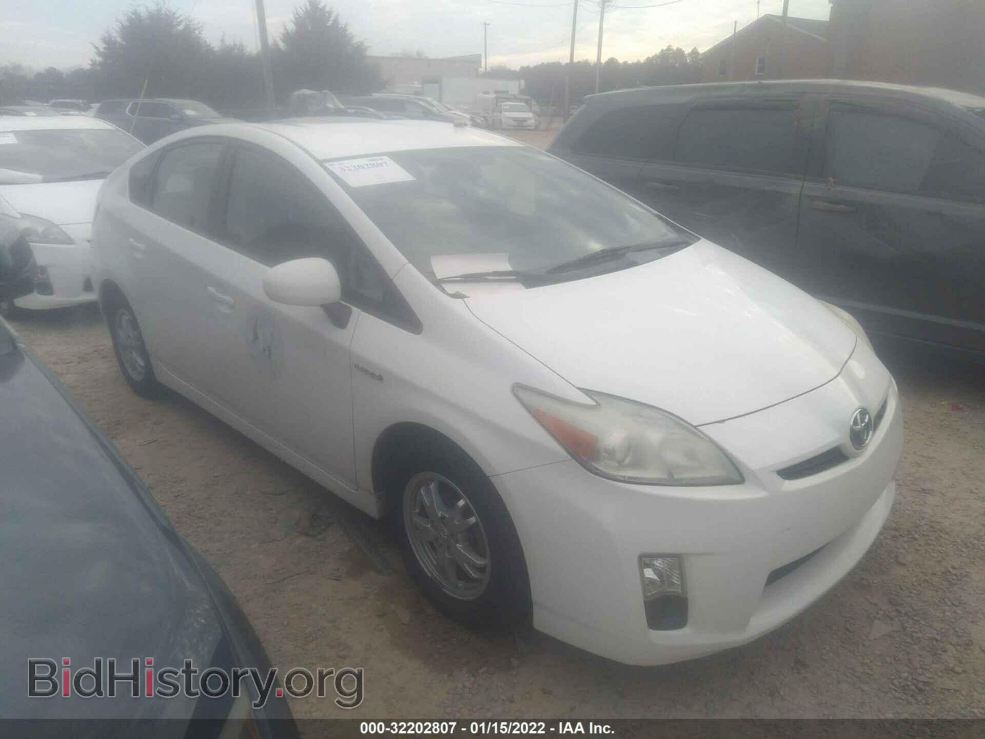 Фотография JTDKN3DU3B5346414 - TOYOTA PRIUS 2011