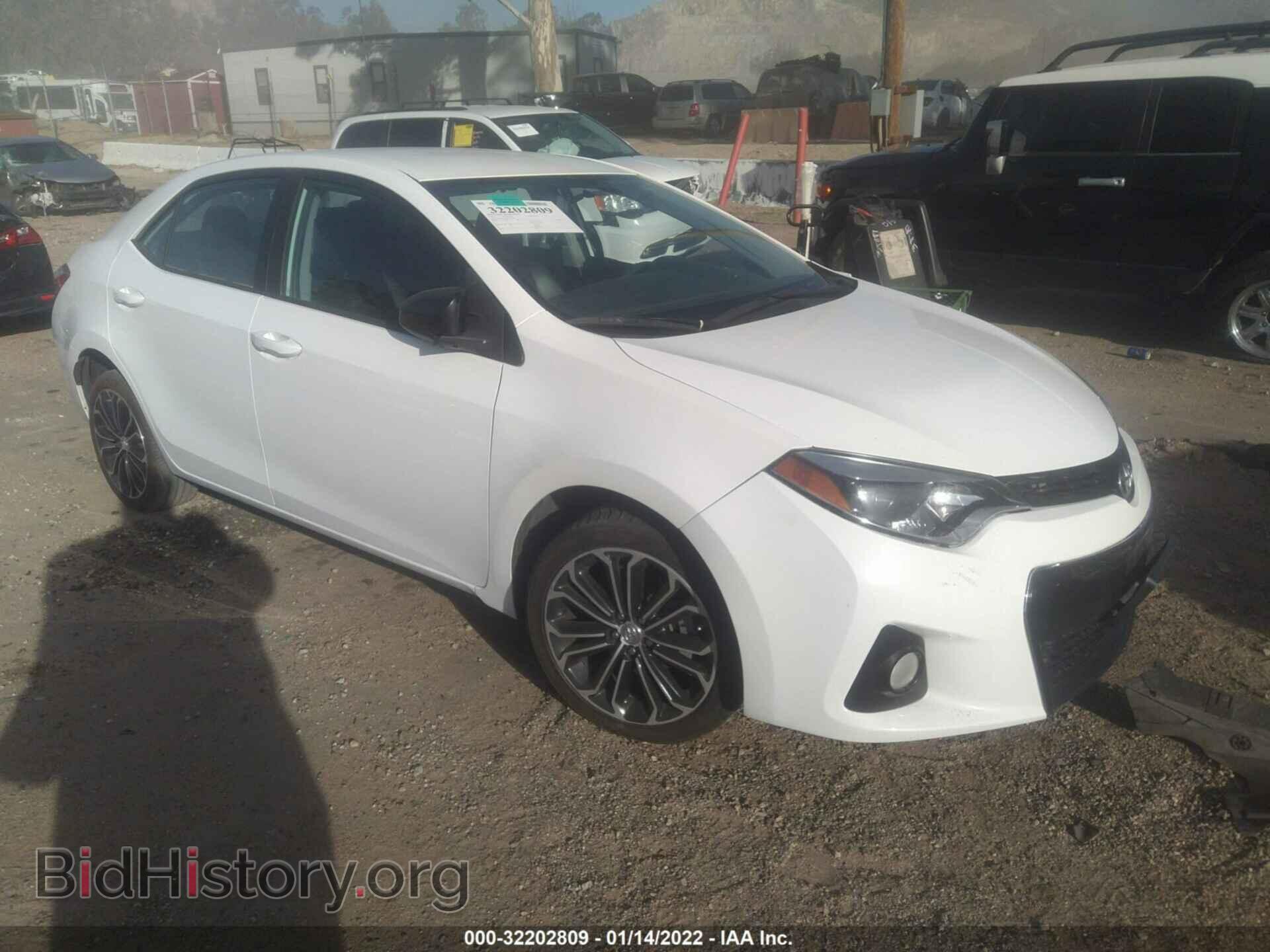 Фотография 5YFBURHE8GP412569 - TOYOTA COROLLA 2016