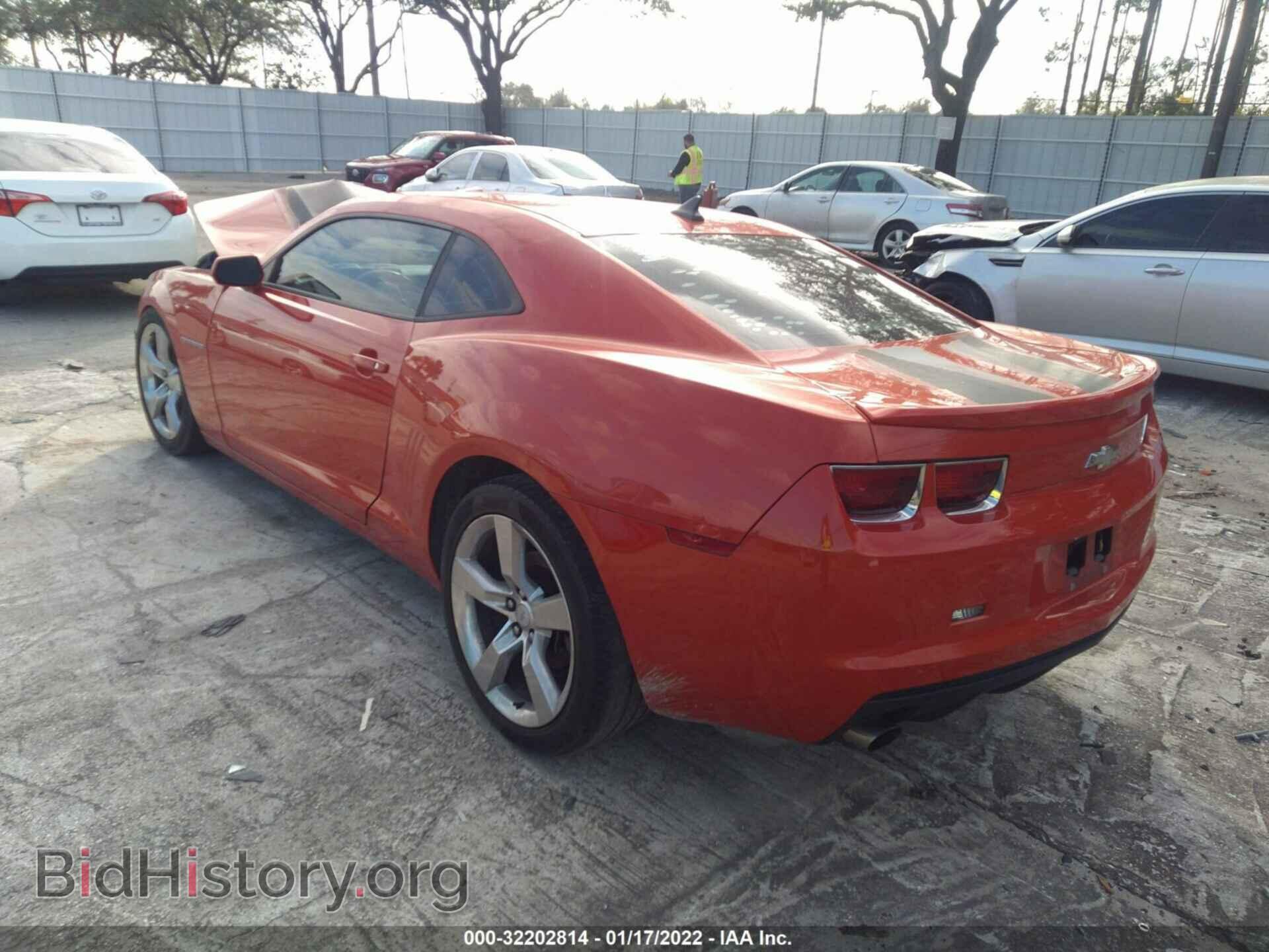 2013 CHEVROLET CAMARO - VIN: 2G1FA1E32D9105952 - Фото 3