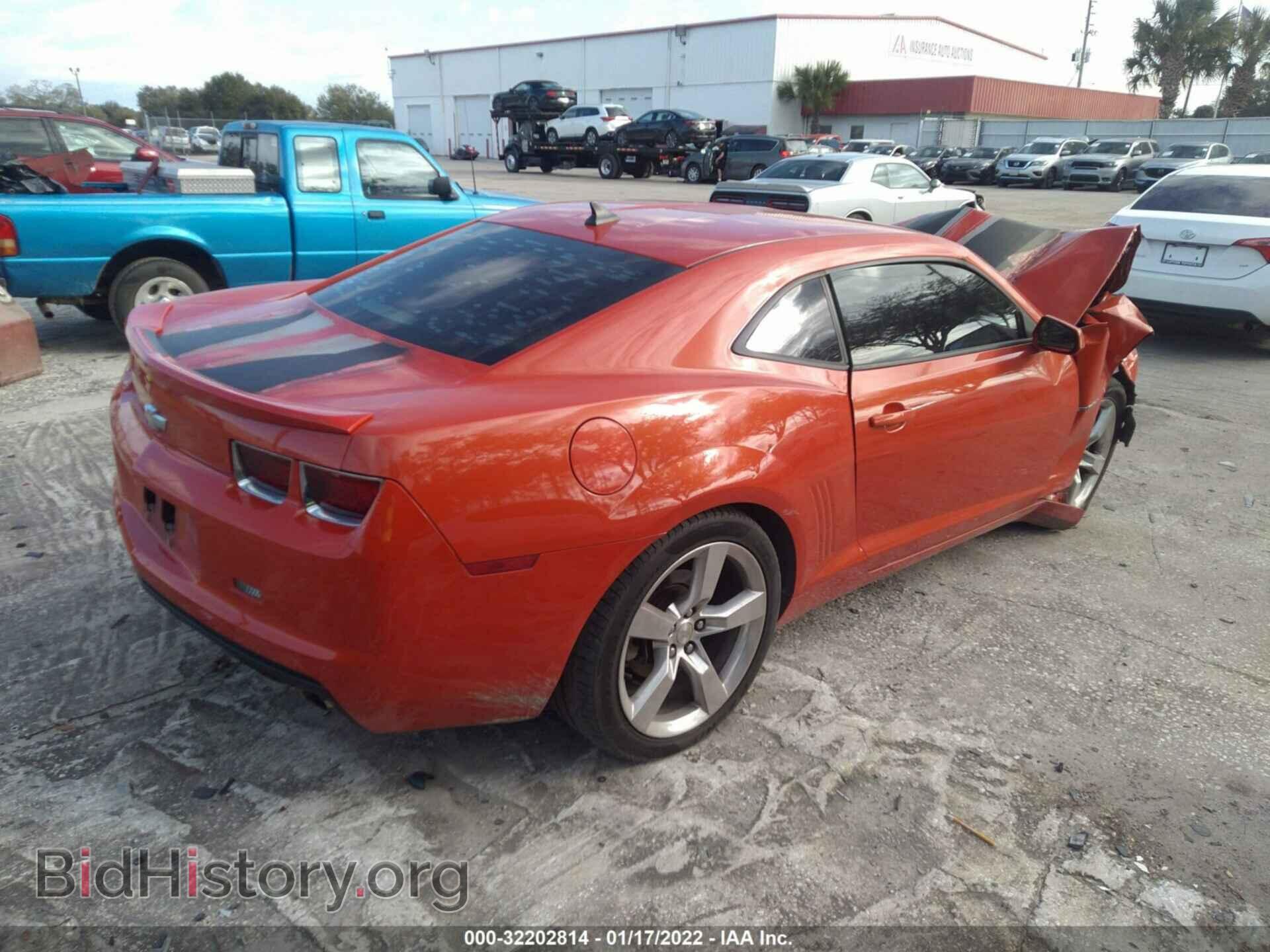 2013 CHEVROLET CAMARO - VIN: 2G1FA1E32D9105952 - Фото 4