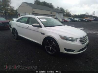 2014 Ford TAURUS SEL, white — VIN 1FAHP2E96EG181482, IAAI
