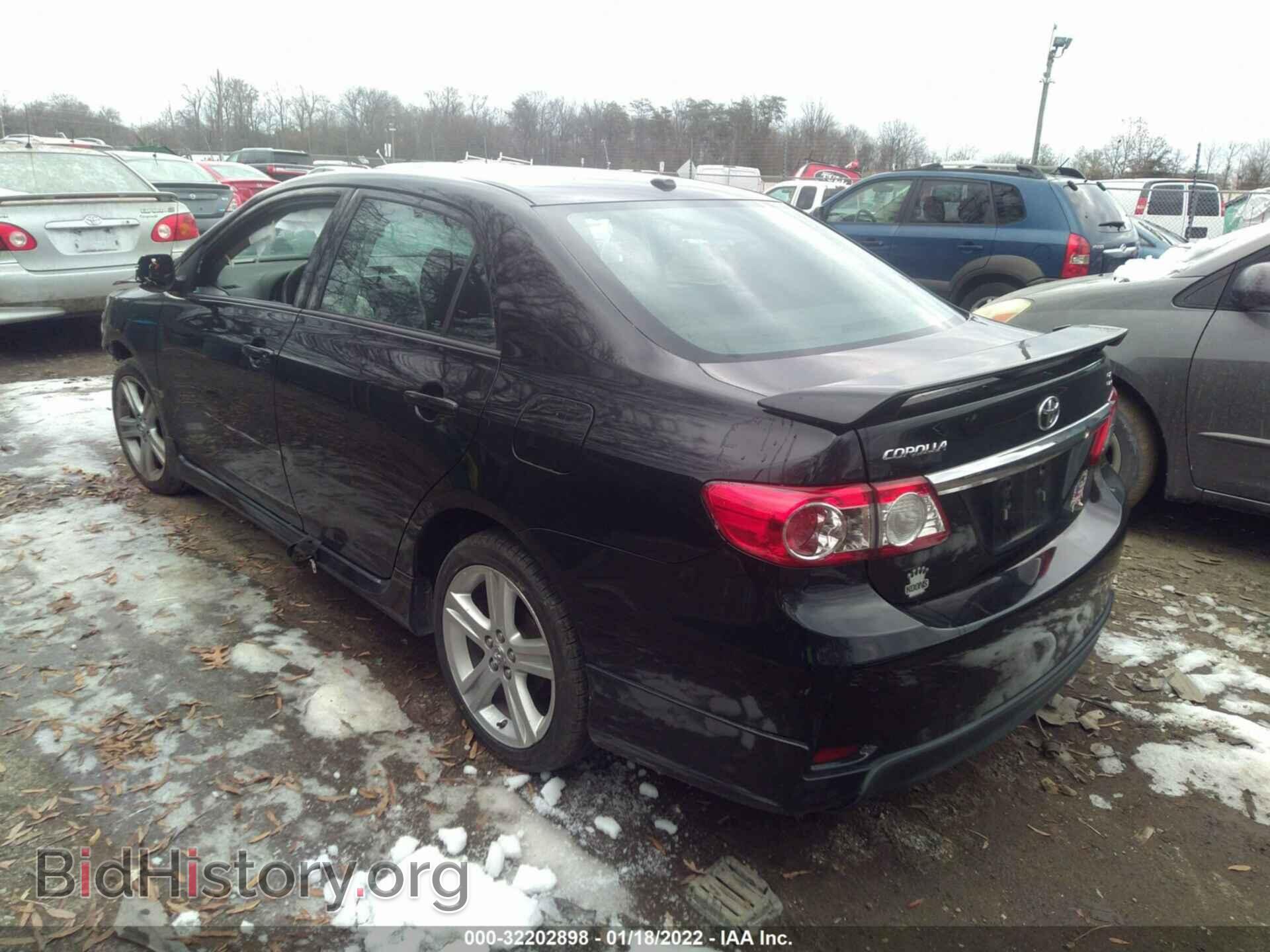 2013 TOYOTA COROLLA - VIN: 2T1BU4EE4DC123272 - Фото 3