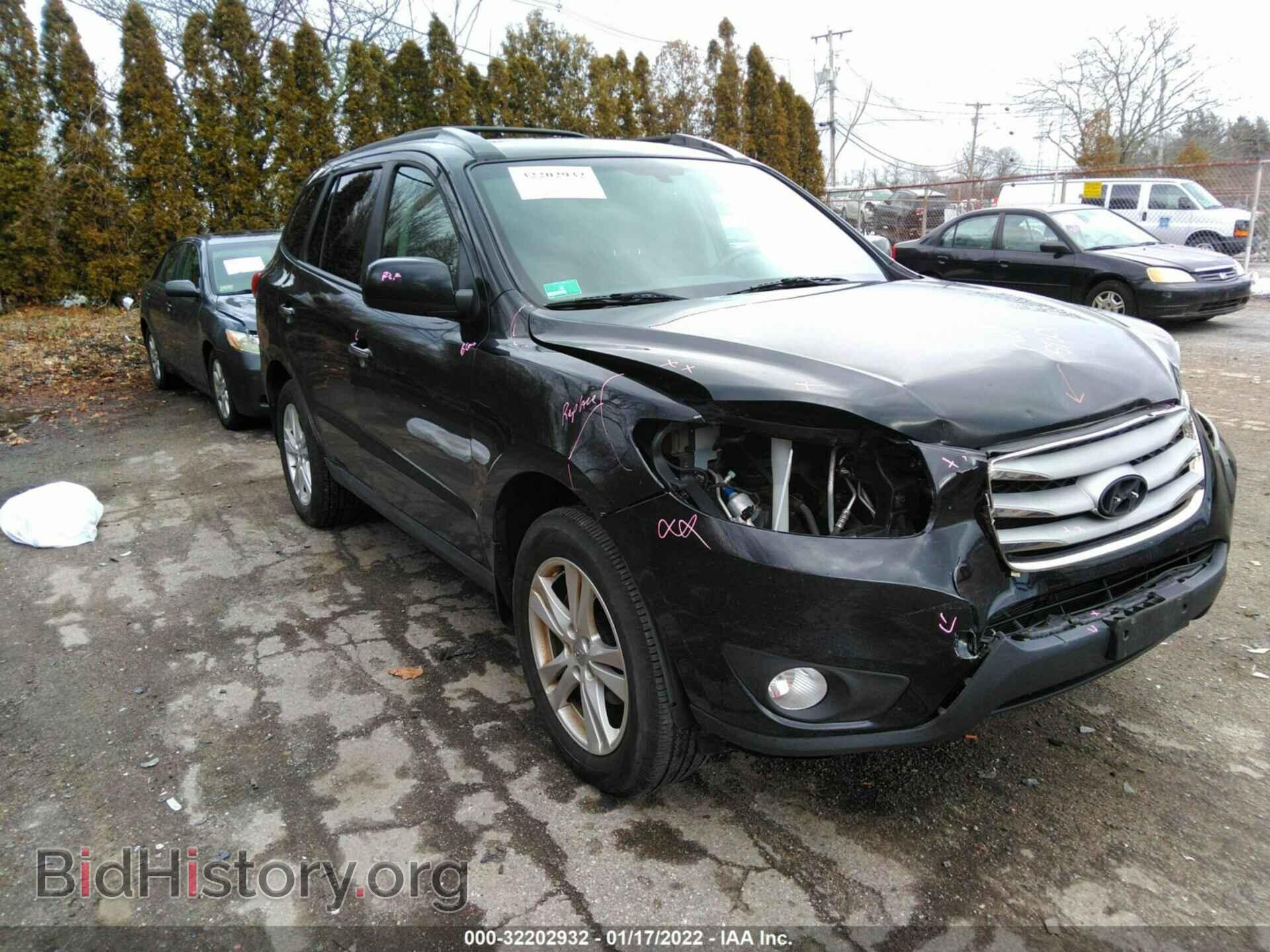 Photo 5XYZKDAG0CG125891 - HYUNDAI SANTA FE 2012