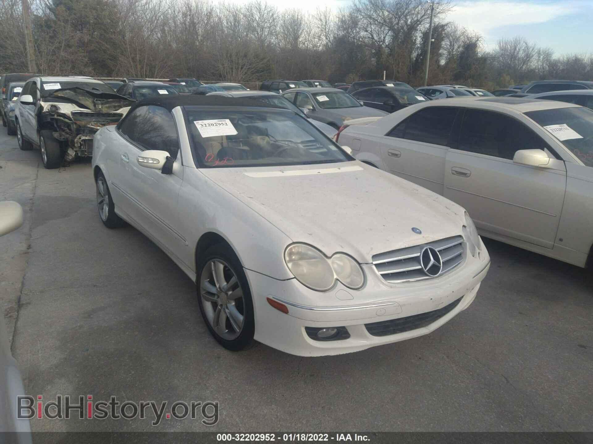 Photo WDBTK56FX8T095823 - MERCEDES-BENZ CLK-CLASS 2008