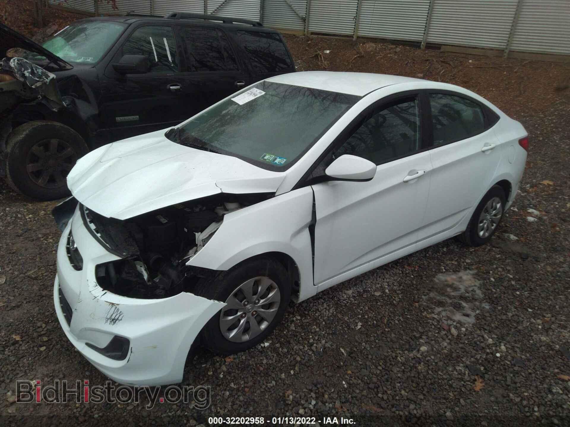 2016 HYUNDAI ACCENT - VIN: KMHCT4AE5GU035489 - Фото 2