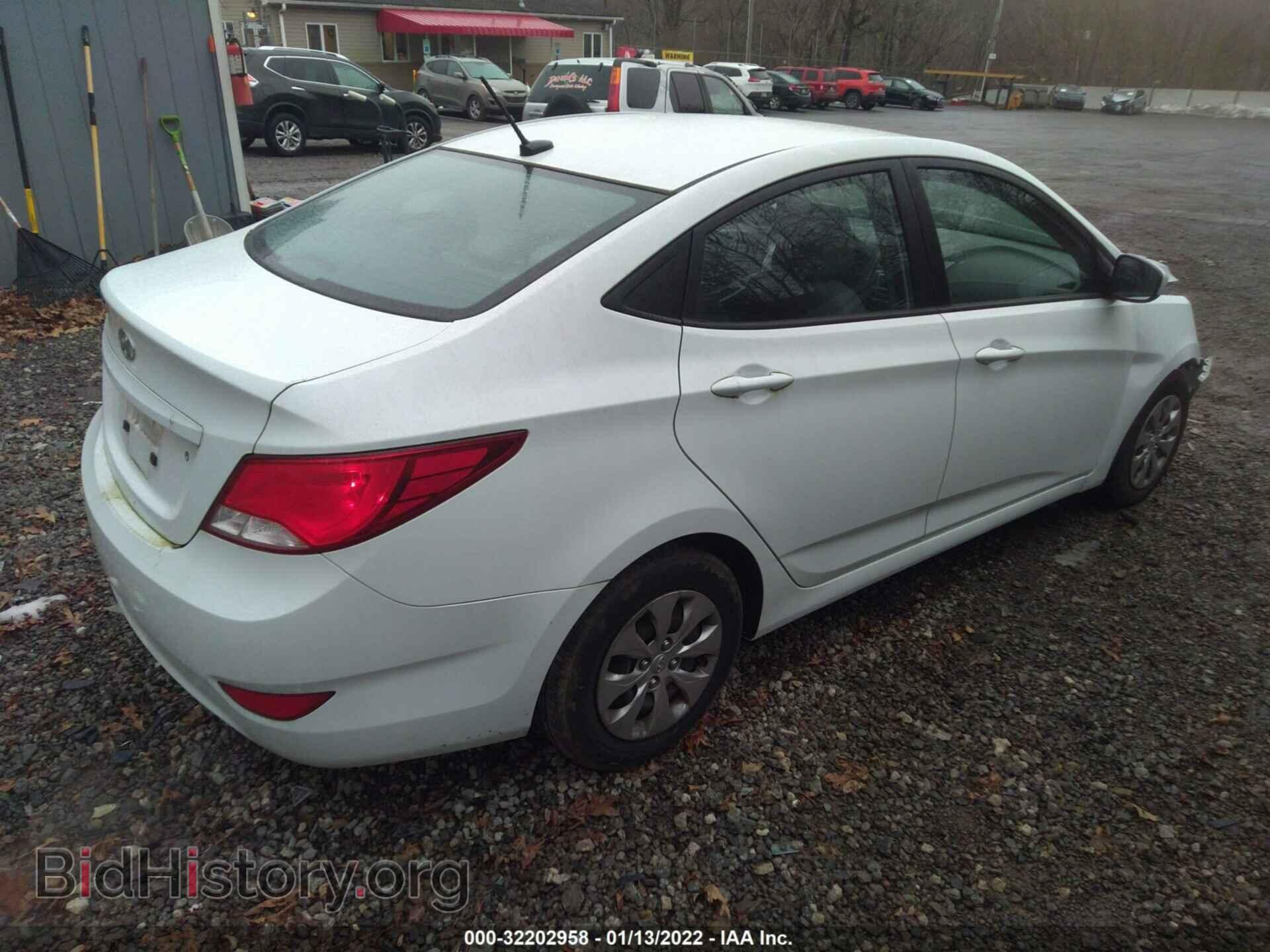 2016 HYUNDAI ACCENT - VIN: KMHCT4AE5GU035489 - Фото 4