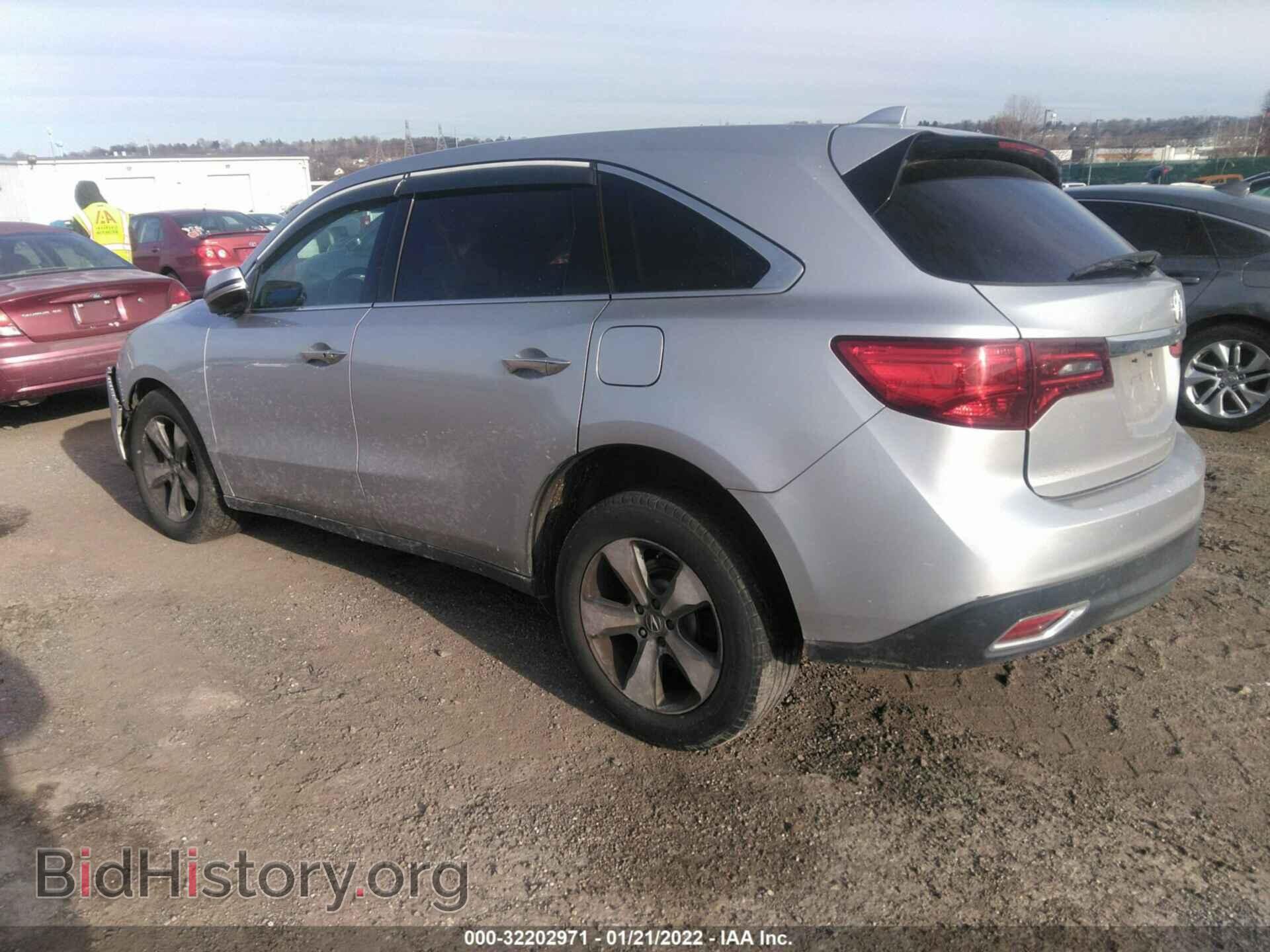 2015 ACURA MDX - VIN: 5FRYD4H26FB010920 - Фото 2