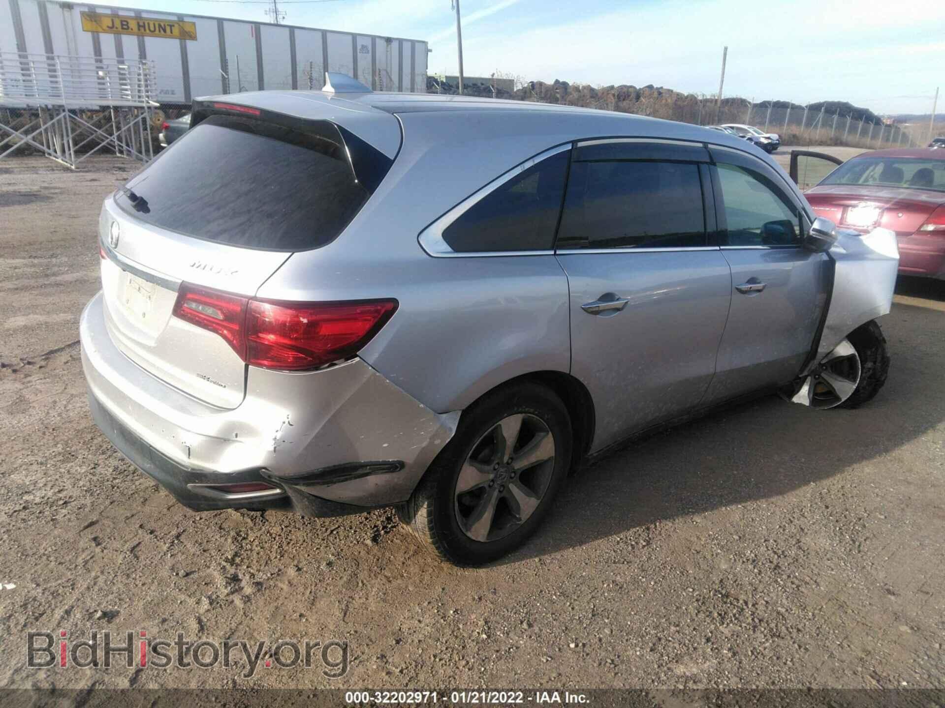 2015 ACURA MDX - VIN: 5FRYD4H26FB010920 - Фото 3