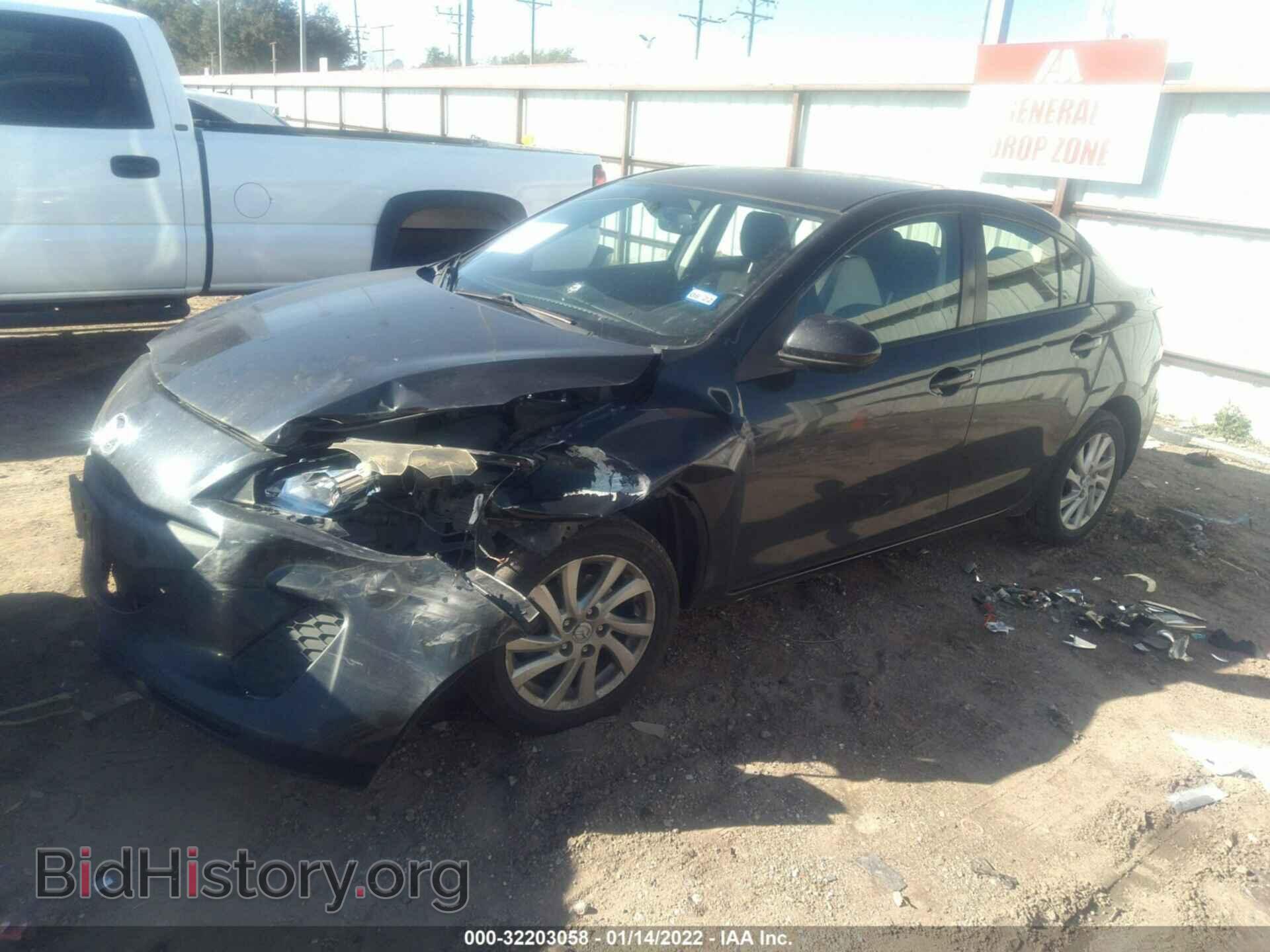 2012 MAZDA MAZDA3 - VIN: JM1BL1V70C1646892 - Фото 2