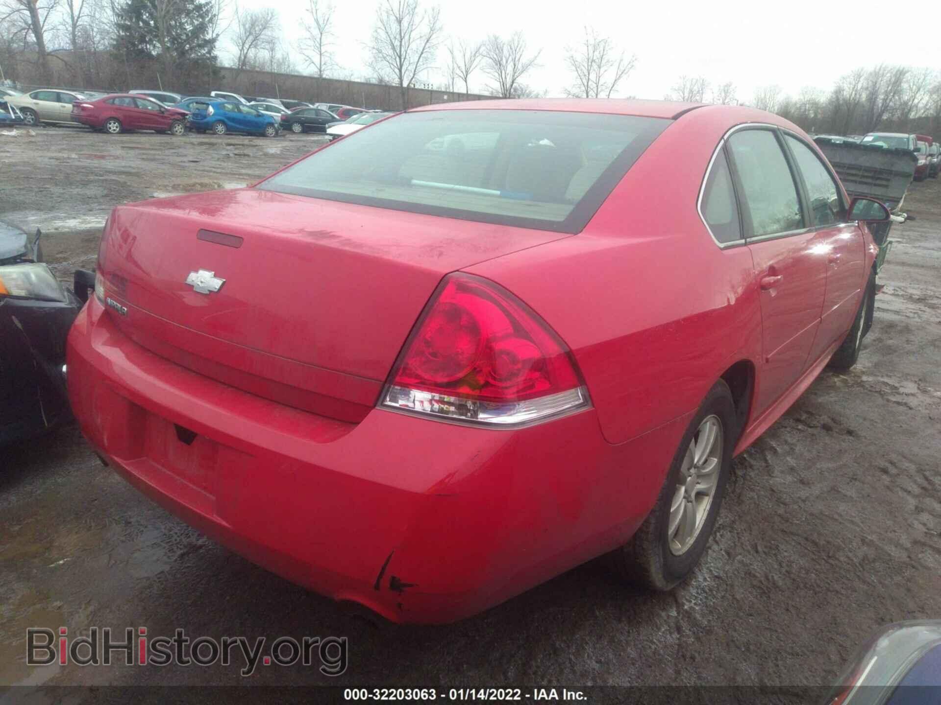 2013 CHEVROLET IMPALA - VIN: 2G1WF5E36D1195730 - Фото 4