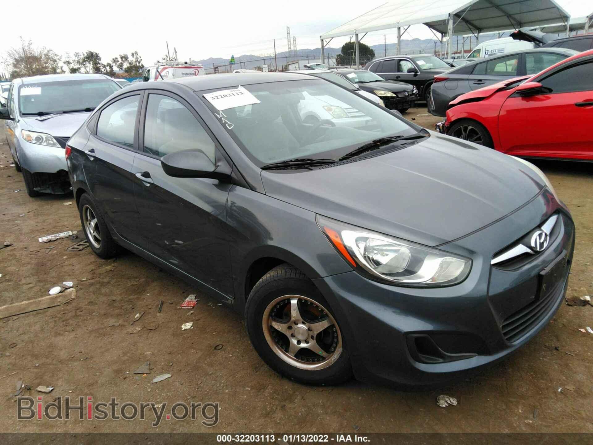 Фотография KMHCT4AE4CU222426 - HYUNDAI ACCENT 2012