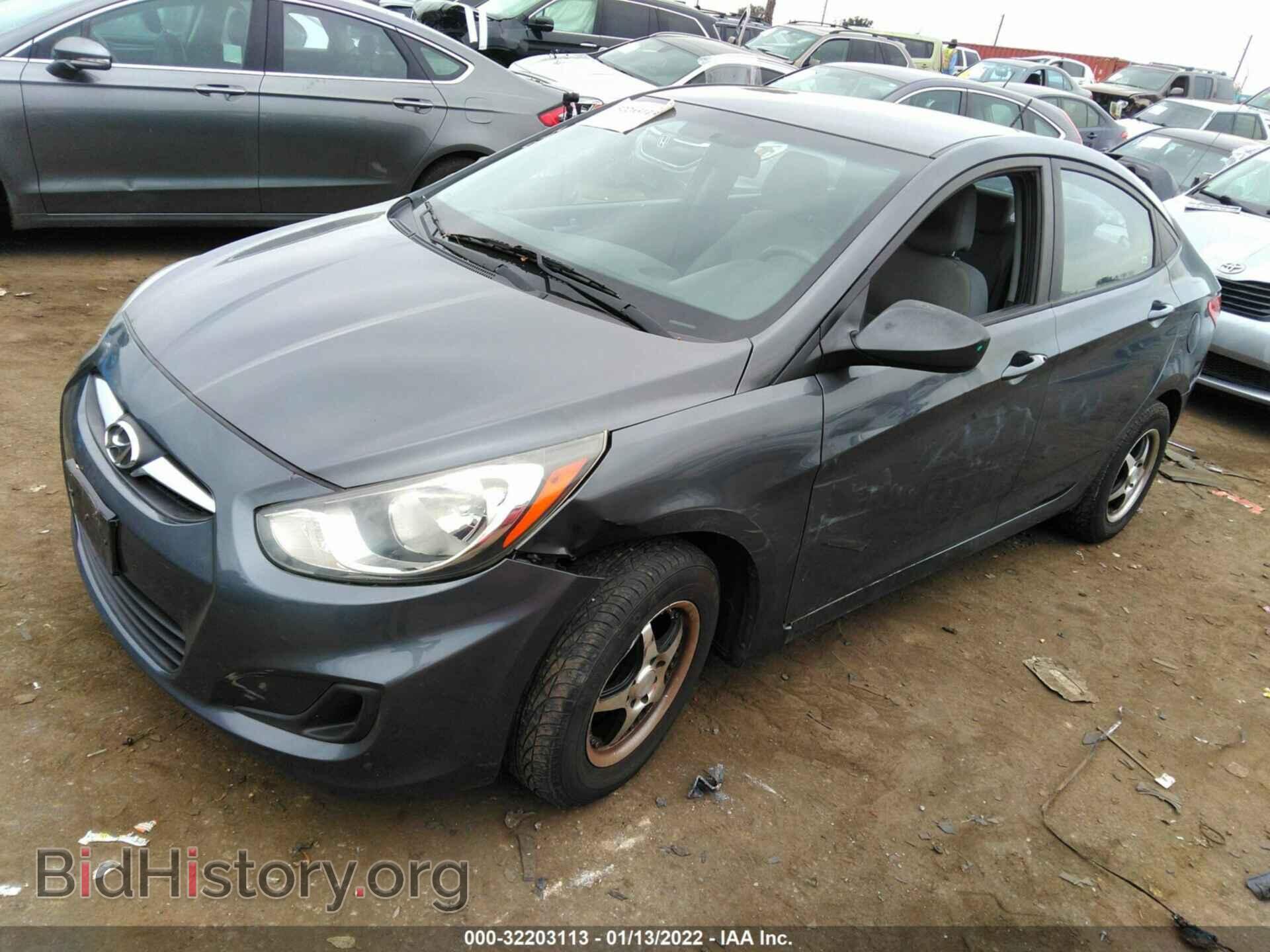 2012 HYUNDAI ACCENT - VIN: KMHCT4AE4CU222426 - Фото 2