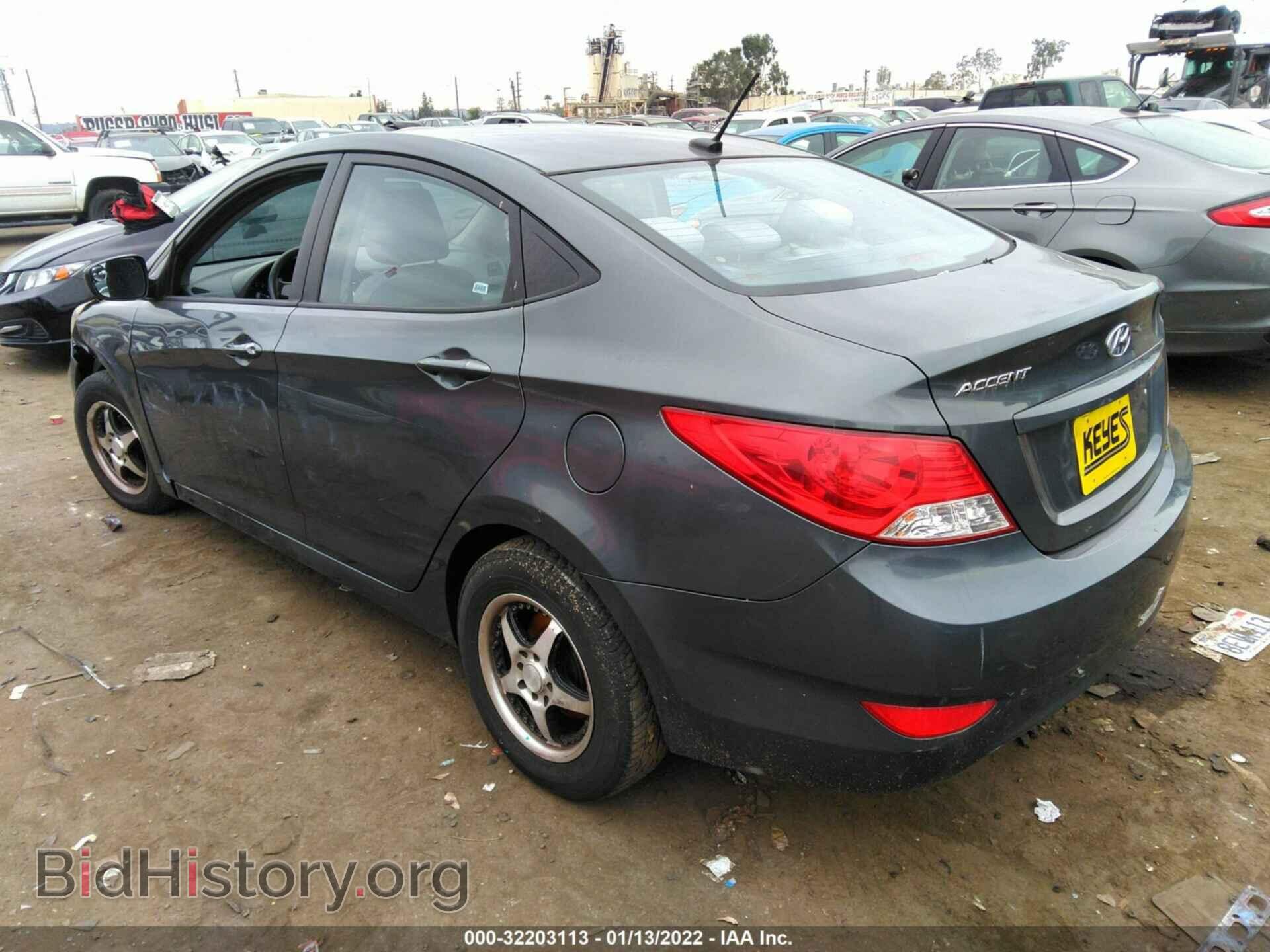 2012 HYUNDAI ACCENT - VIN: KMHCT4AE4CU222426 - Фото 3