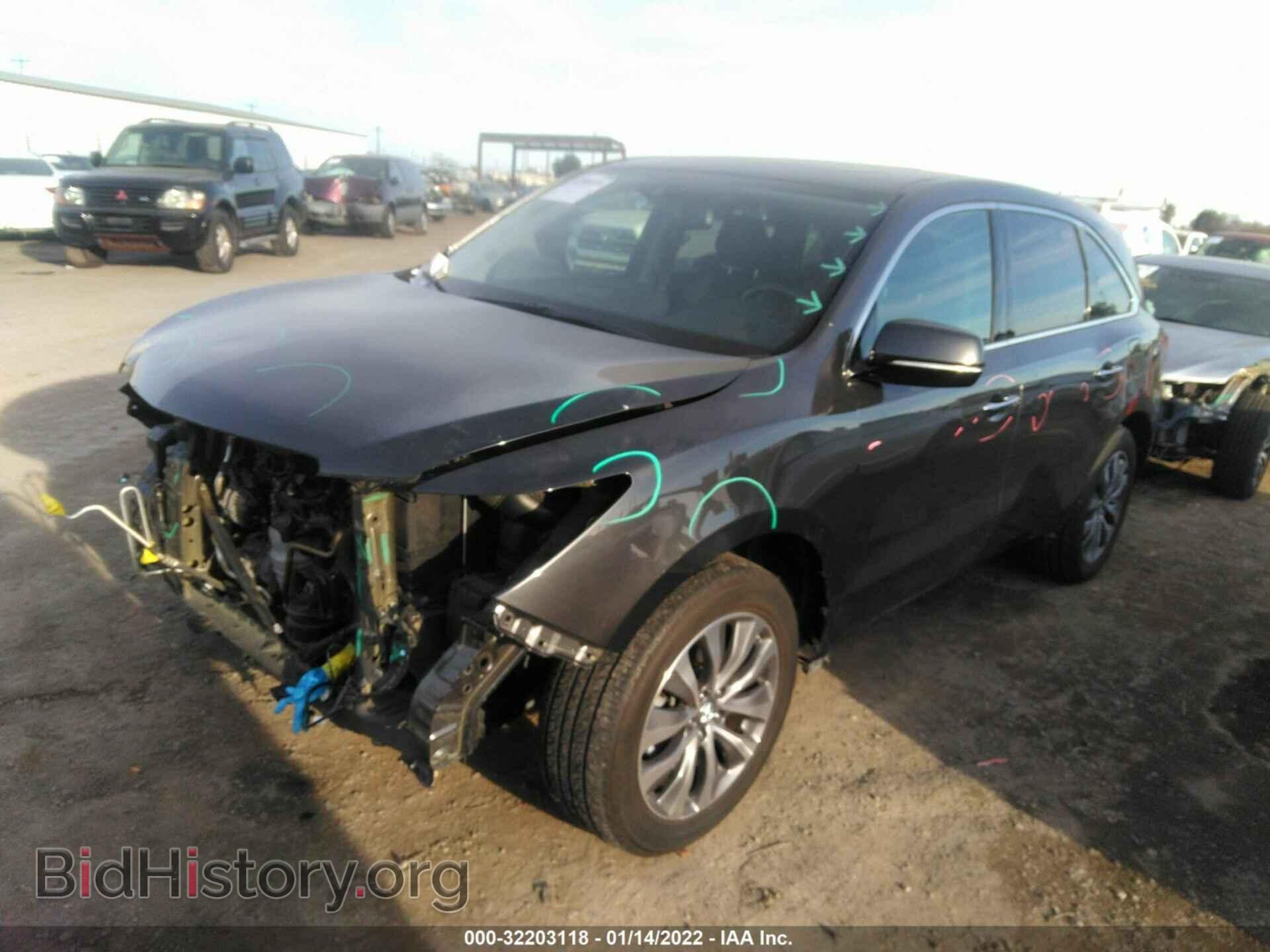 2015 ACURA MDX - VIN: 5FRYD4H63FB015141 - Фото 2