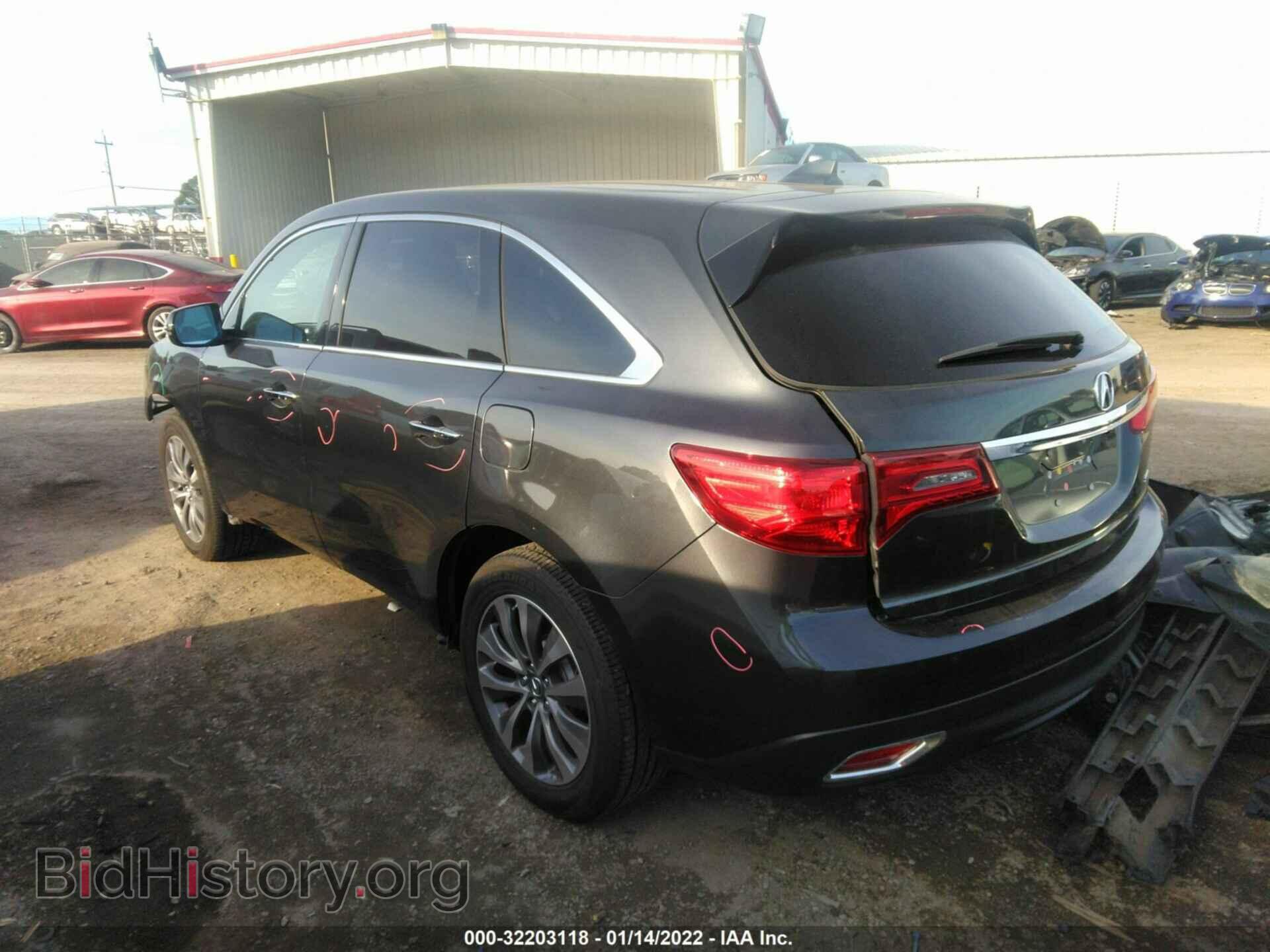 2015 ACURA MDX - VIN: 5FRYD4H63FB015141 - Фото 3