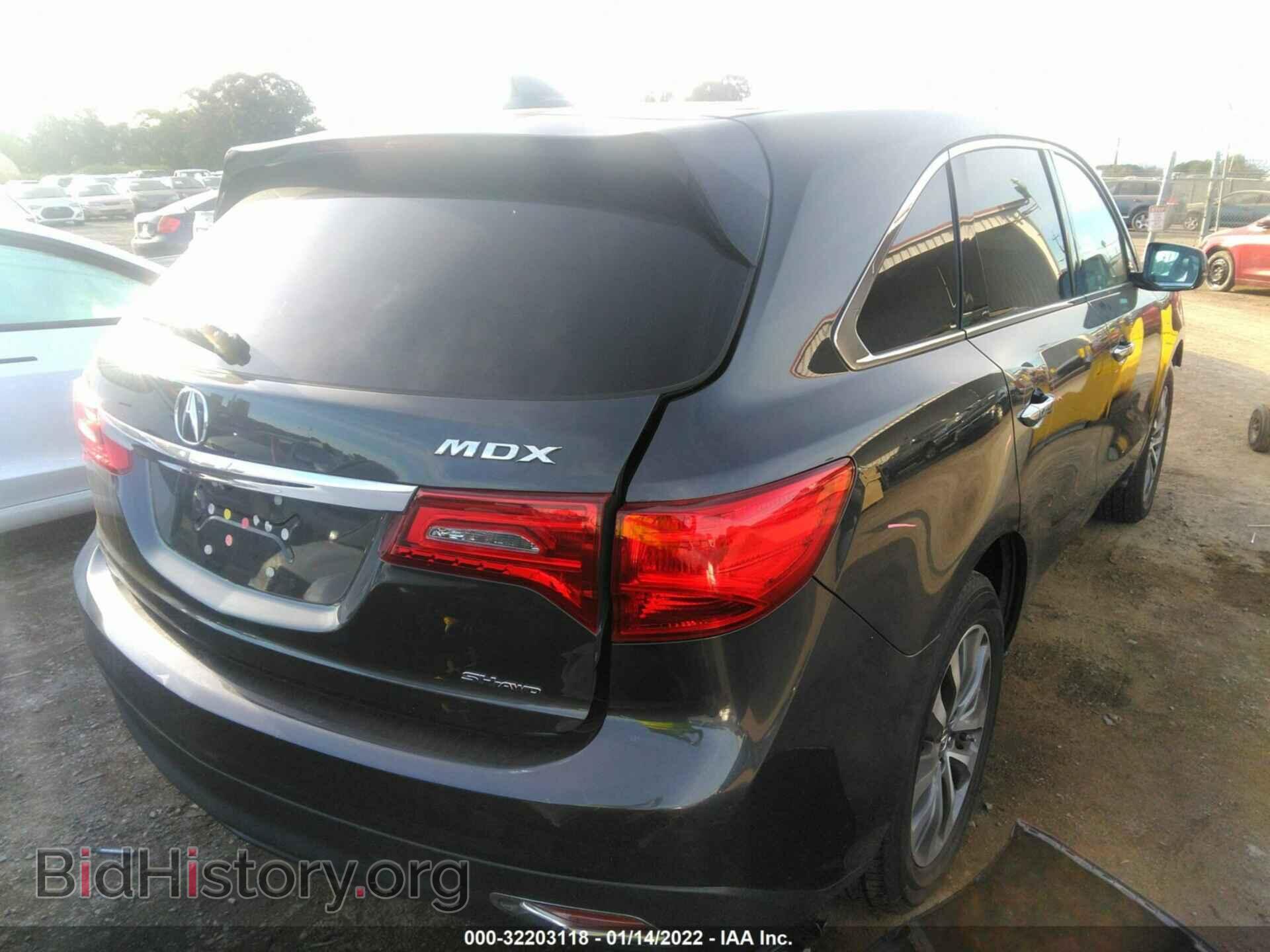 2015 ACURA MDX - VIN: 5FRYD4H63FB015141 - Фото 4