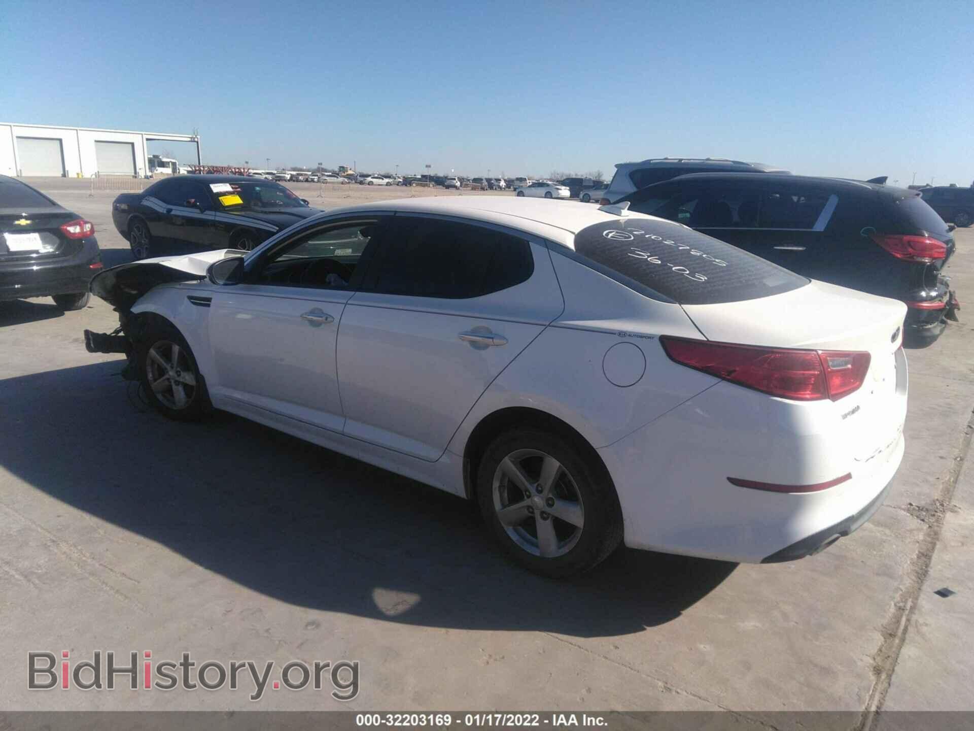2014 KIA OPTIMA - VIN: KNAGM4A79E5508562 - Фото 3