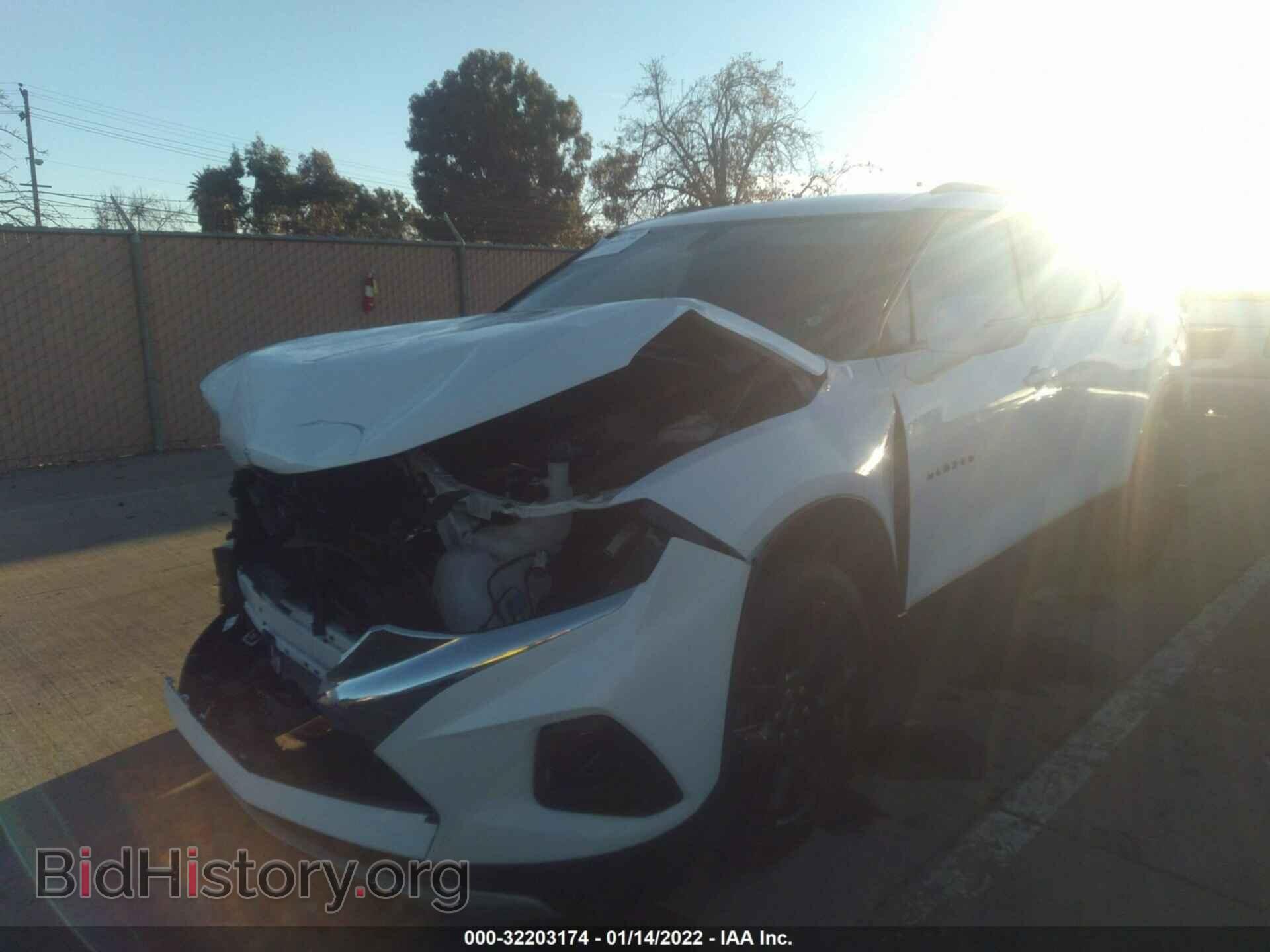 2020 CHEVROLET BLAZER - VIN: 3GNKBBRAXLS638464 - Фото 2