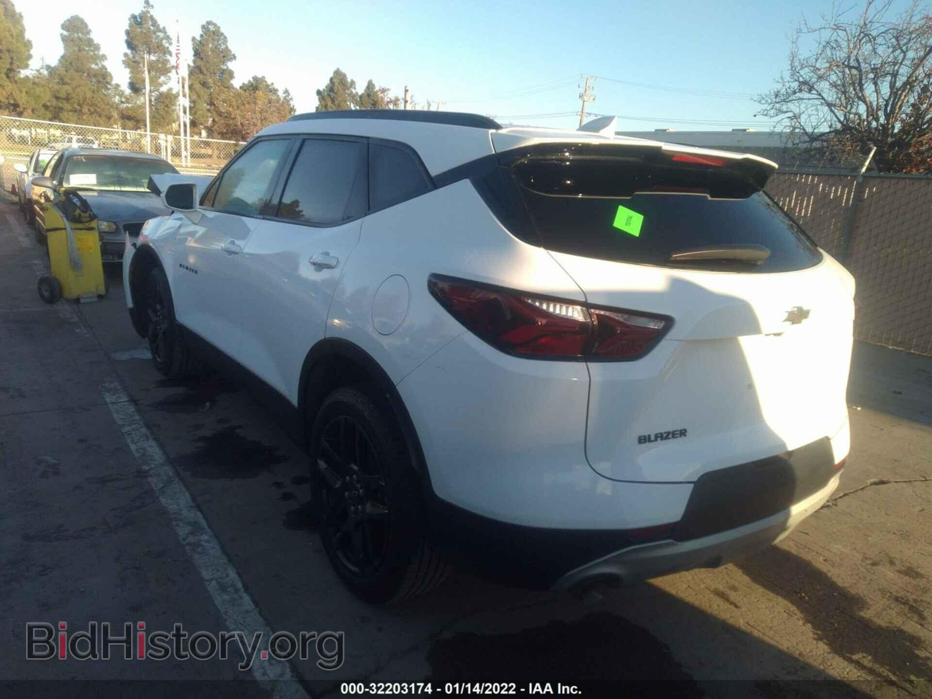 2020 CHEVROLET BLAZER - VIN: 3GNKBBRAXLS638464 - Фото 3