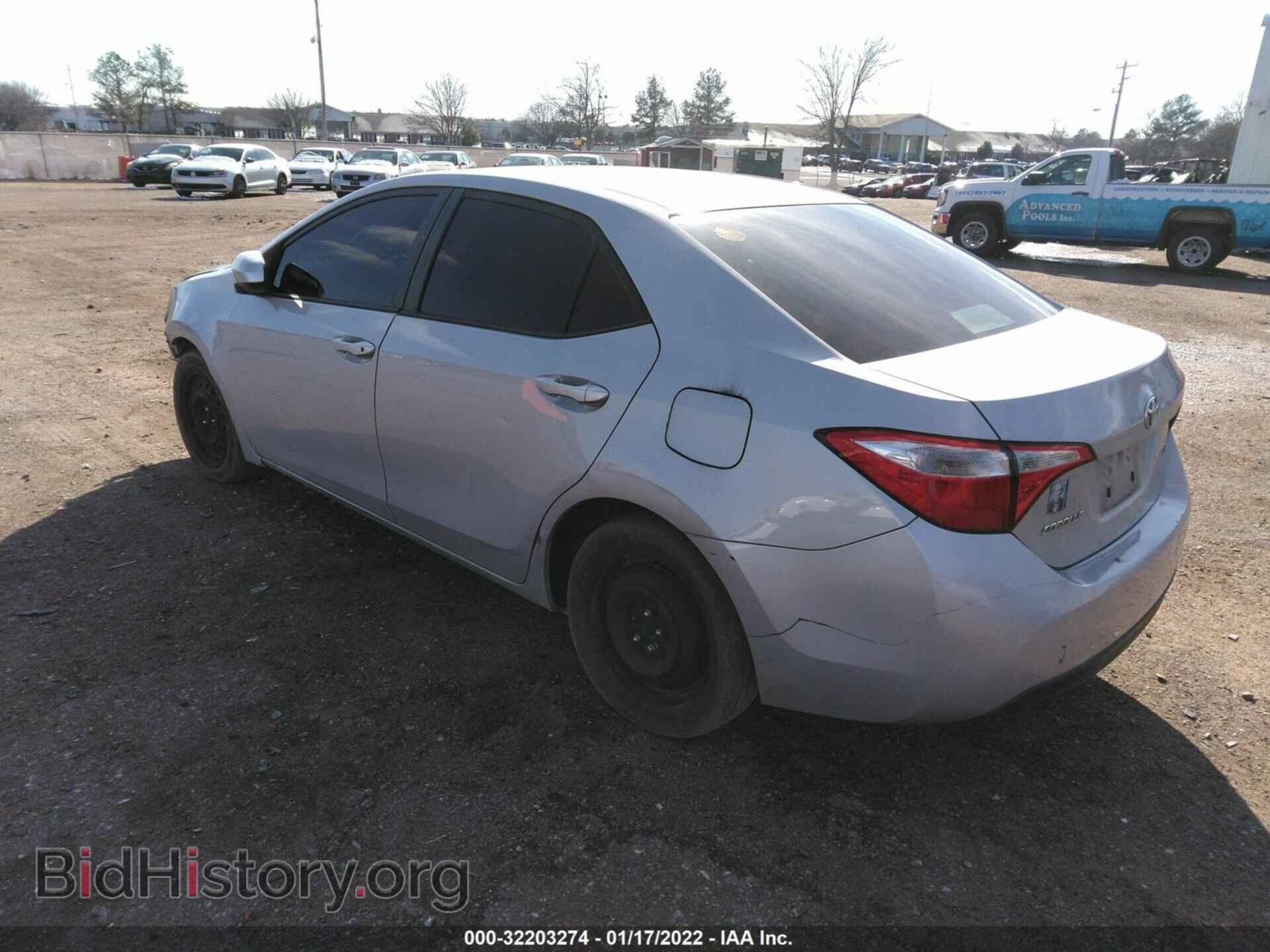 2014 TOYOTA COROLLA - VIN: 2T1BURHE2EC037145 - Фото 3