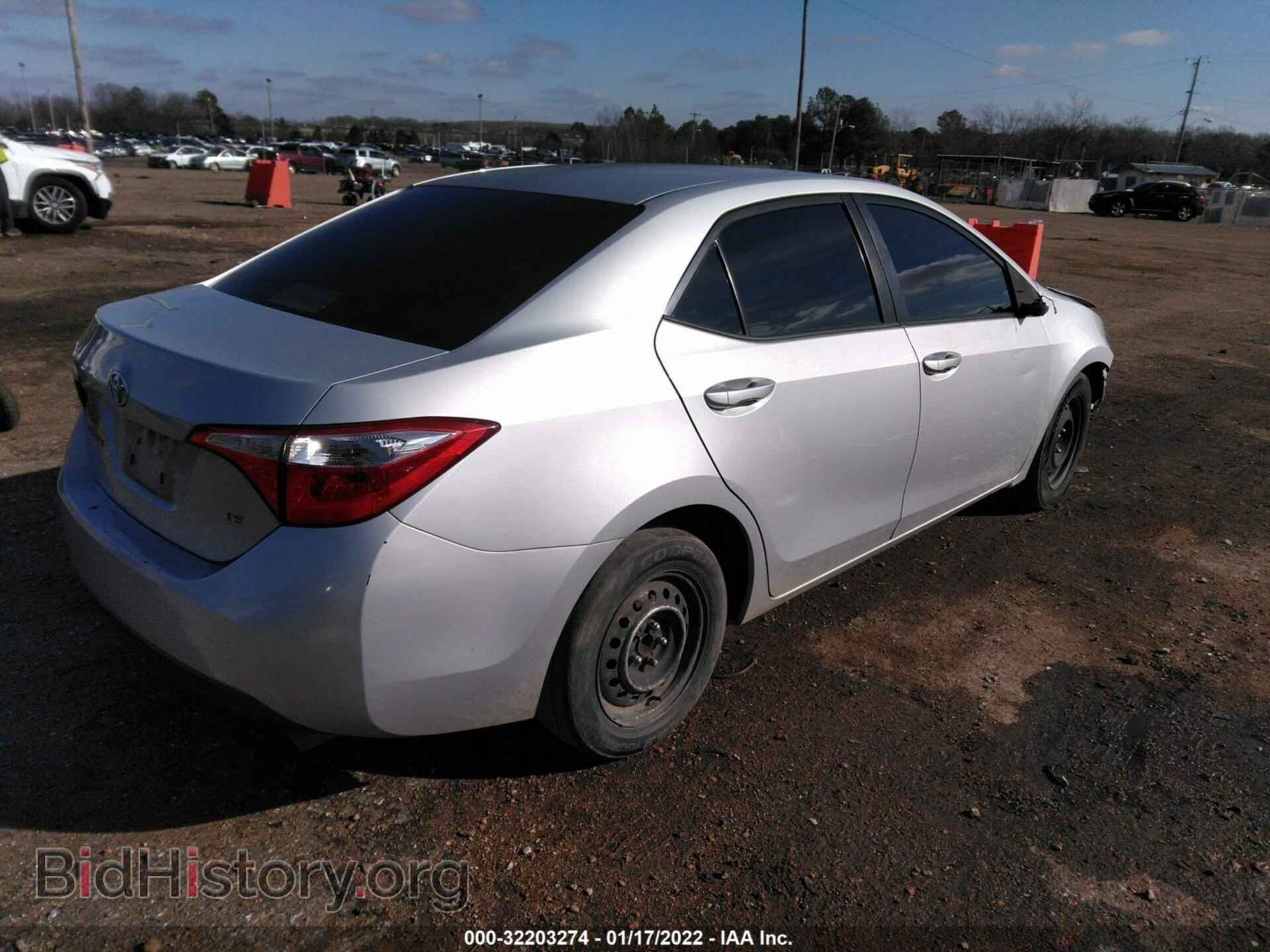 2014 TOYOTA COROLLA - VIN: 2T1BURHE2EC037145 - Фото 4