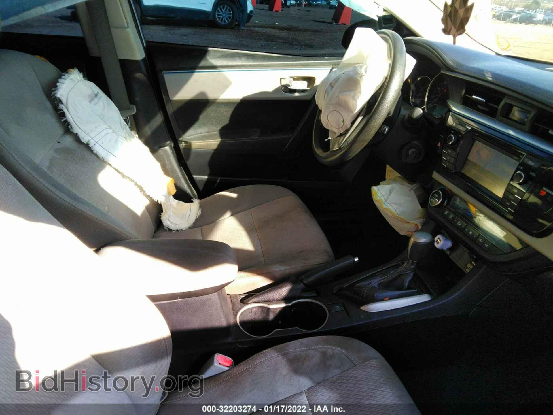 2014 TOYOTA COROLLA - VIN: 2T1BURHE2EC037145 - Фото 5