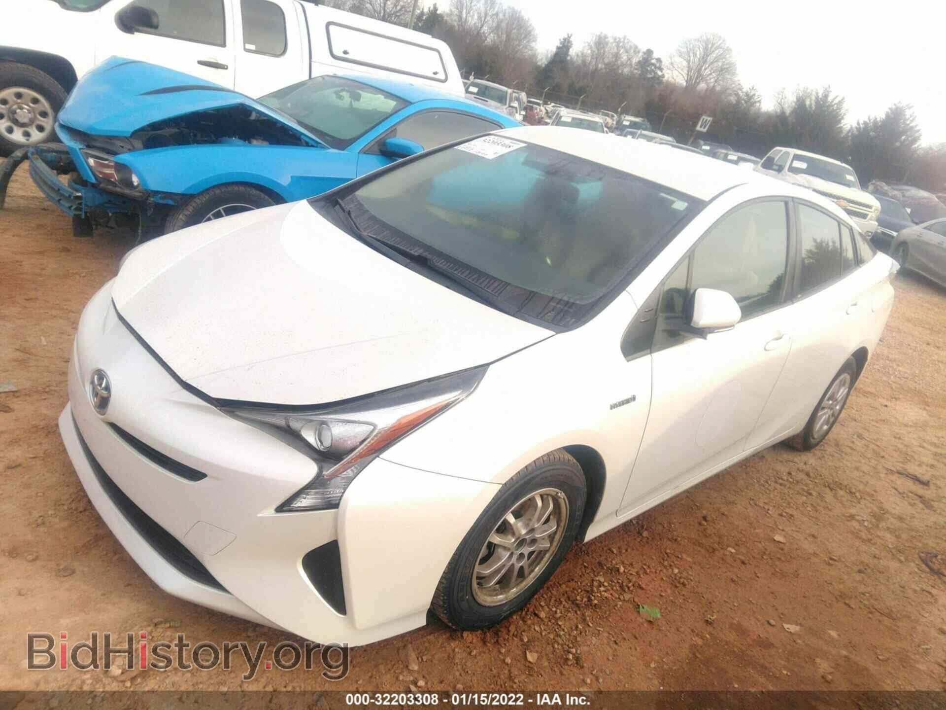 2016 TOYOTA PRIUS - VIN: JTDKBRFU3G3016476 - Фото 2