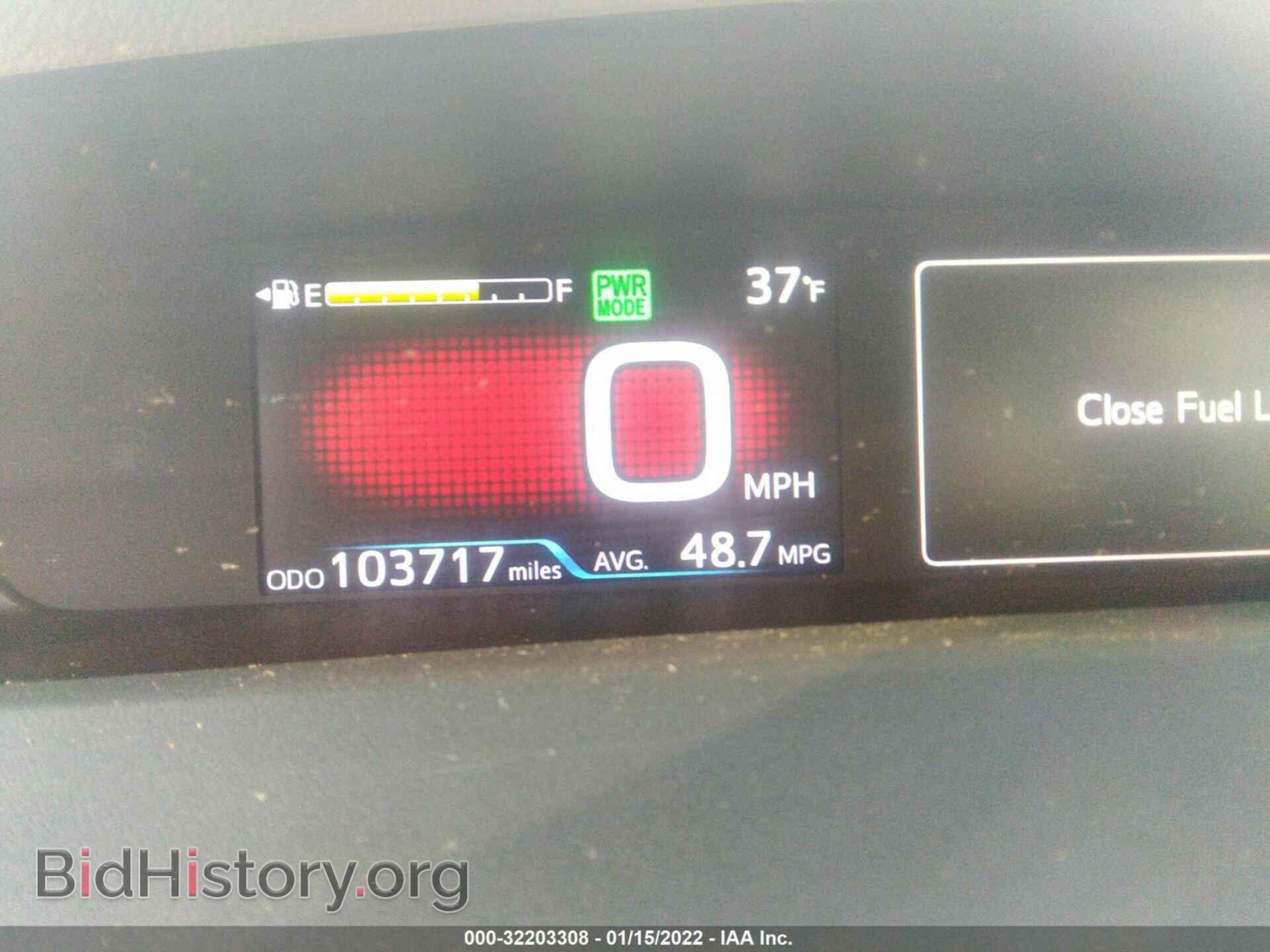 2016 TOYOTA PRIUS - VIN: JTDKBRFU3G3016476 - Фото 7