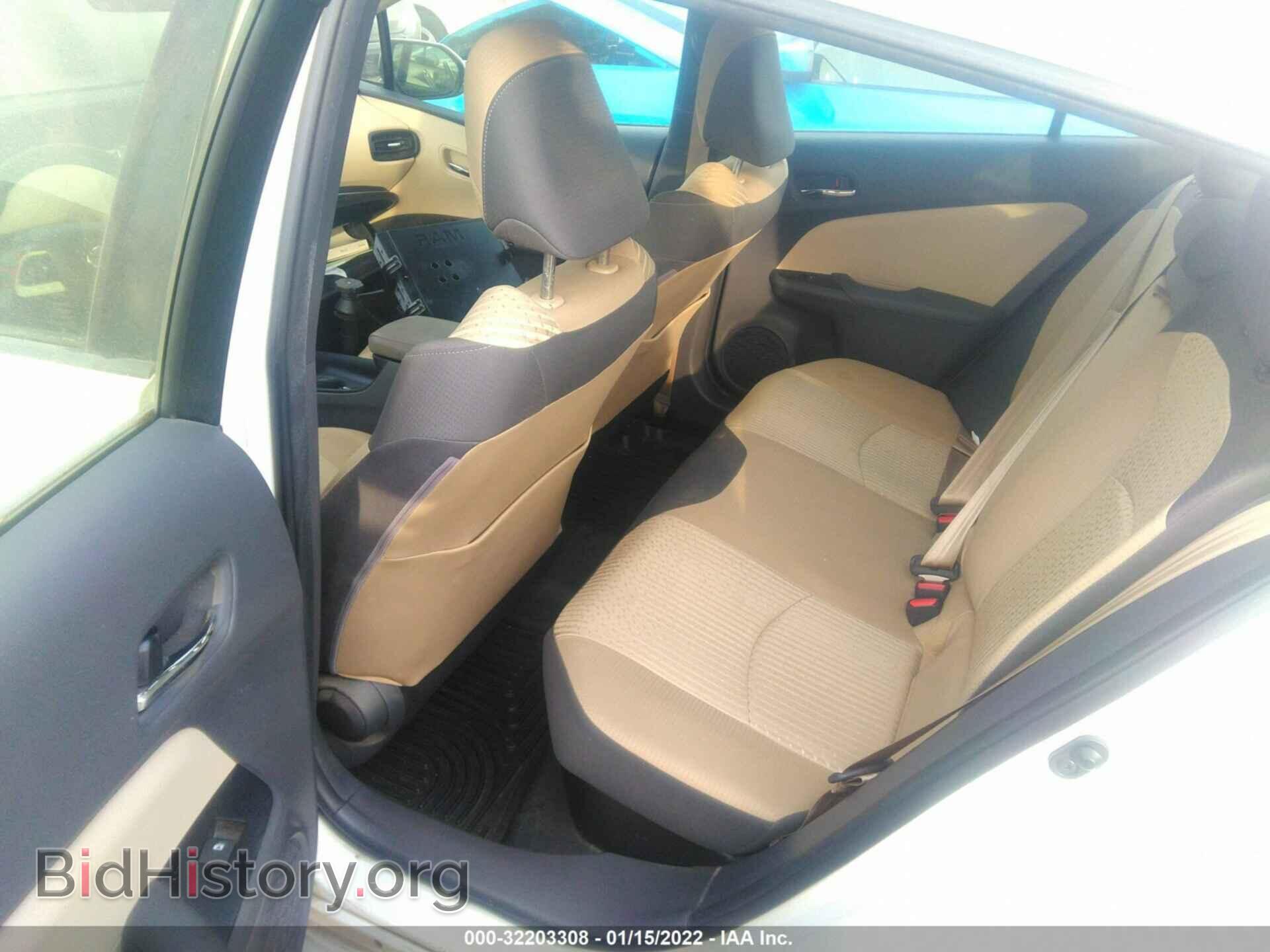 2016 TOYOTA PRIUS - VIN: JTDKBRFU3G3016476 - Фото 8