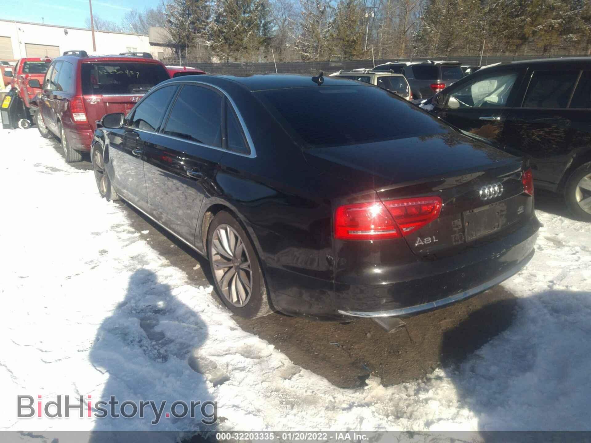 2011 AUDI A8 L - VIN: WAURVAFD4BN013653 - Фото 3