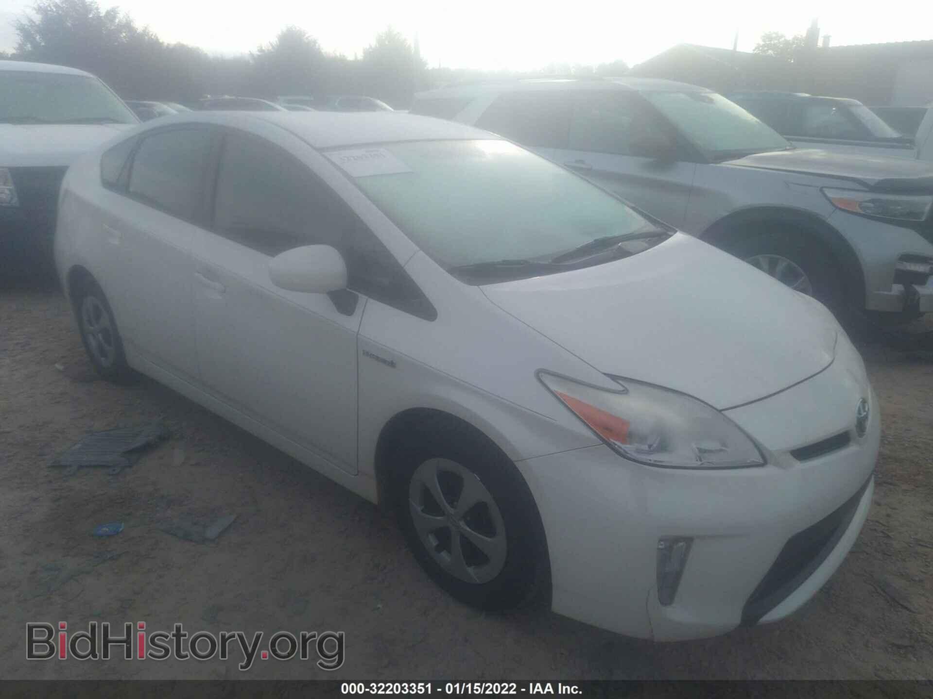 Фотография JTDKN3DU3D5605731 - TOYOTA PRIUS 2013